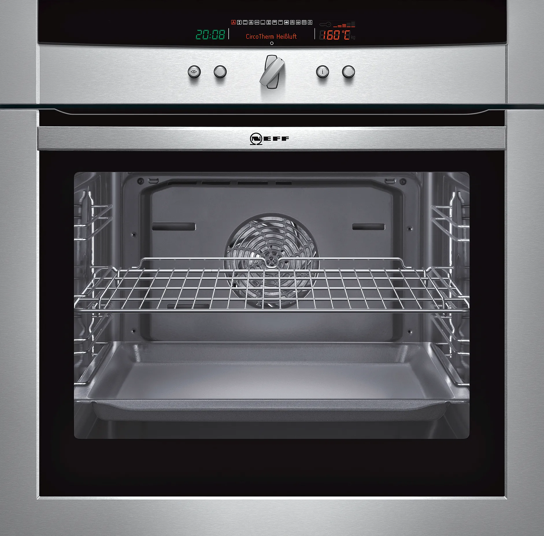  Built-in oven 60 x 60 cm Stainless steel