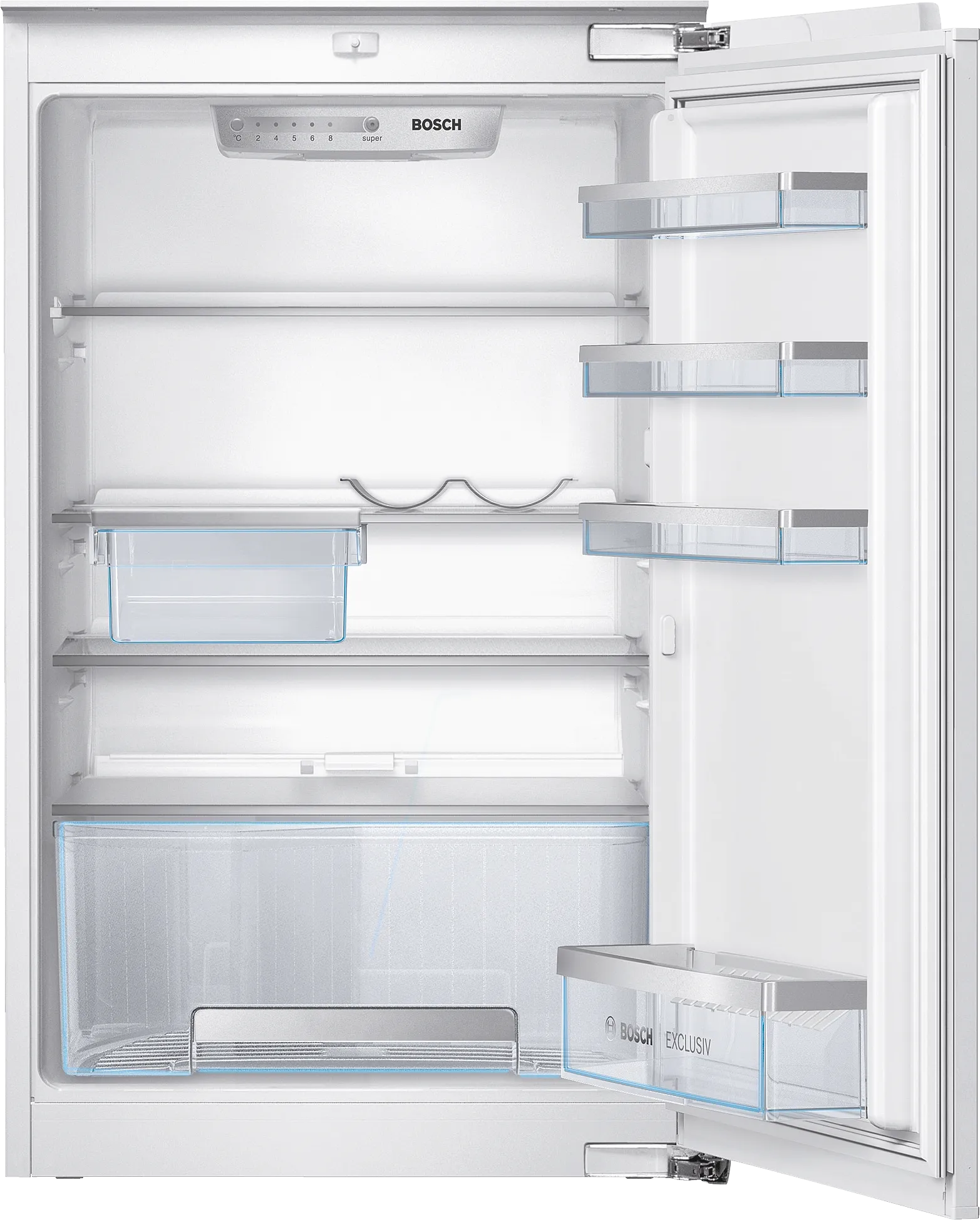 built-in fridge 88 x 56 cm flat hinge