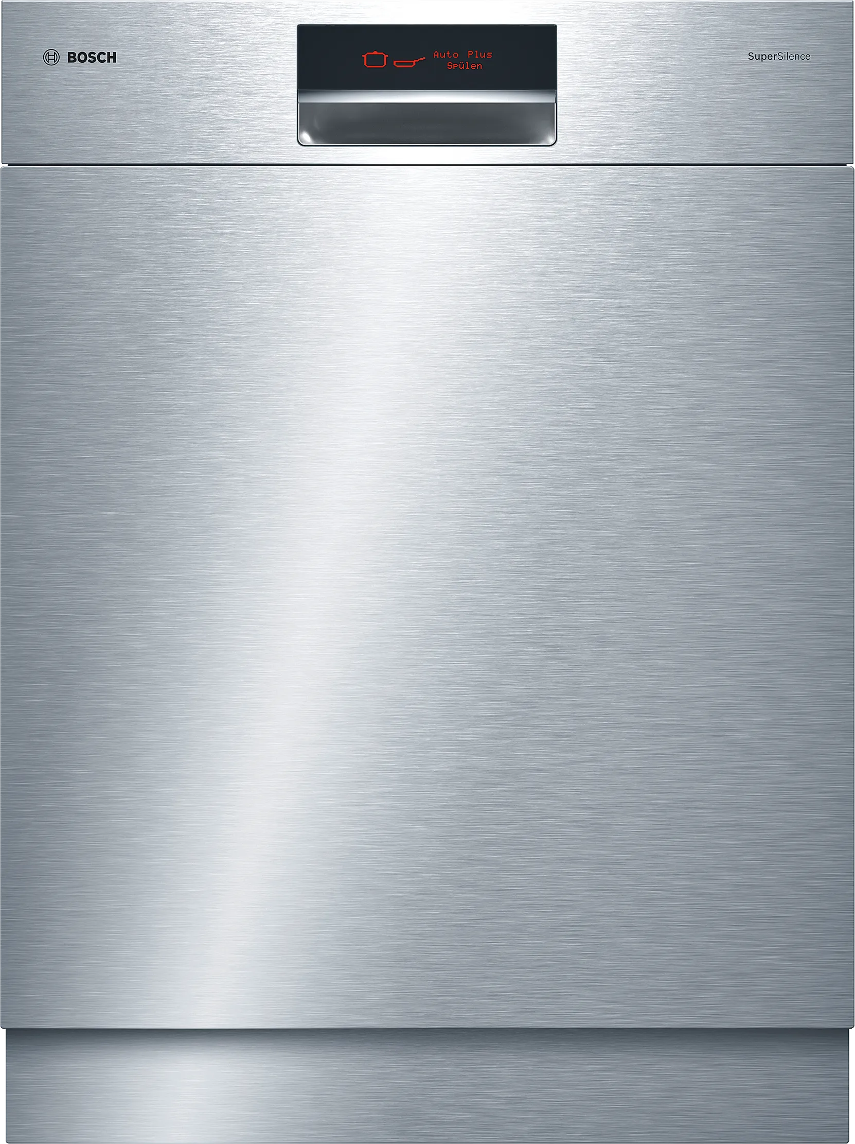  built-under dishwasher 60 cm Brushed steel