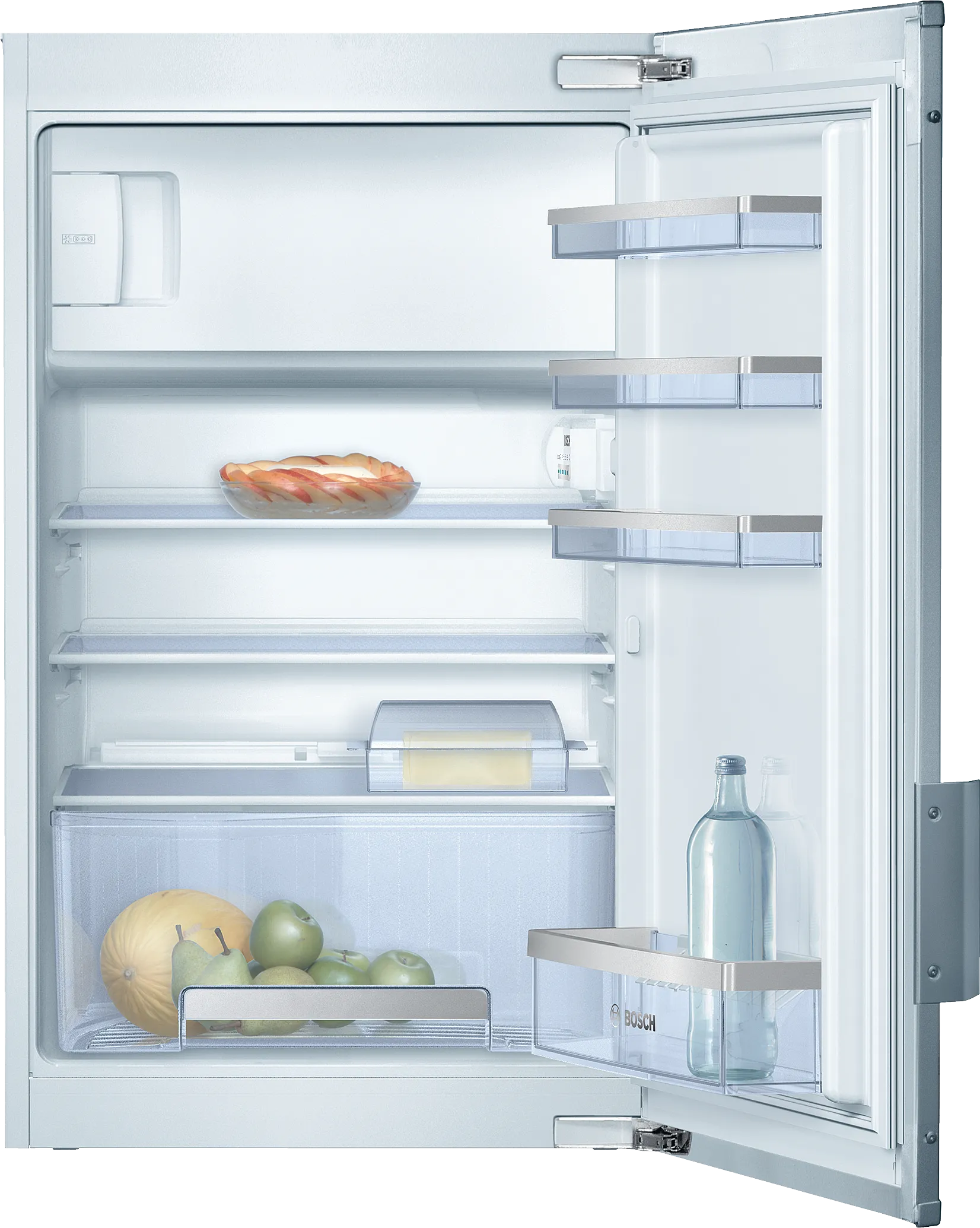 Series 4 built-in fridge with freezer section 88 x 56 cm flat hinge