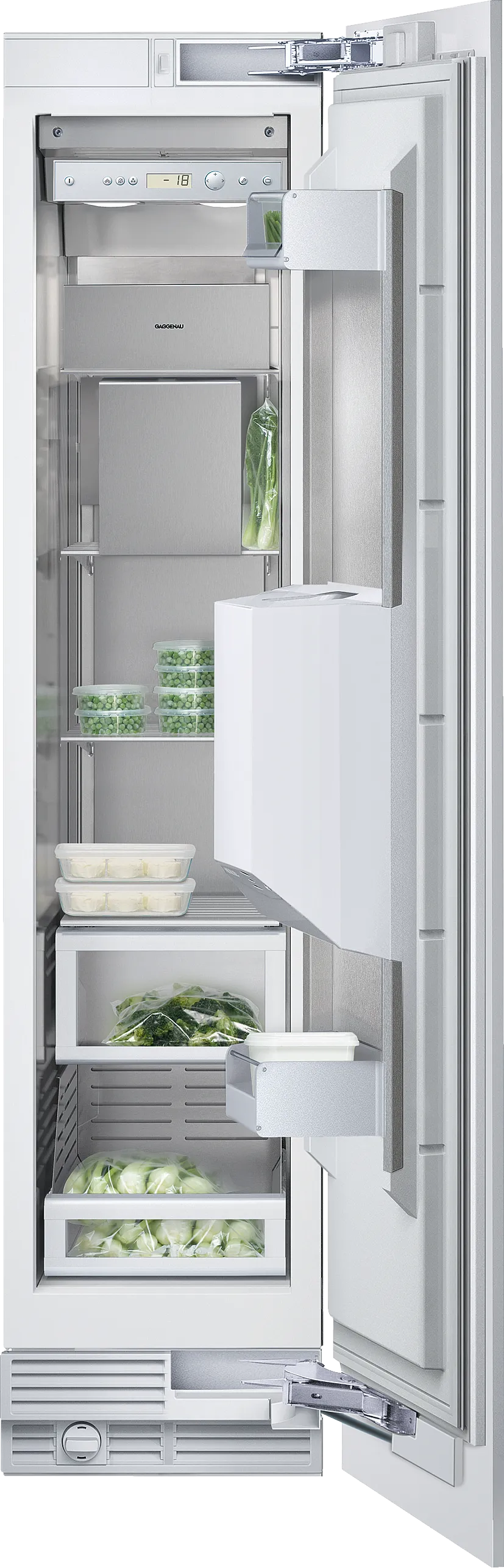 built-in freezer 212.5 x 45.1 cm flat hinge