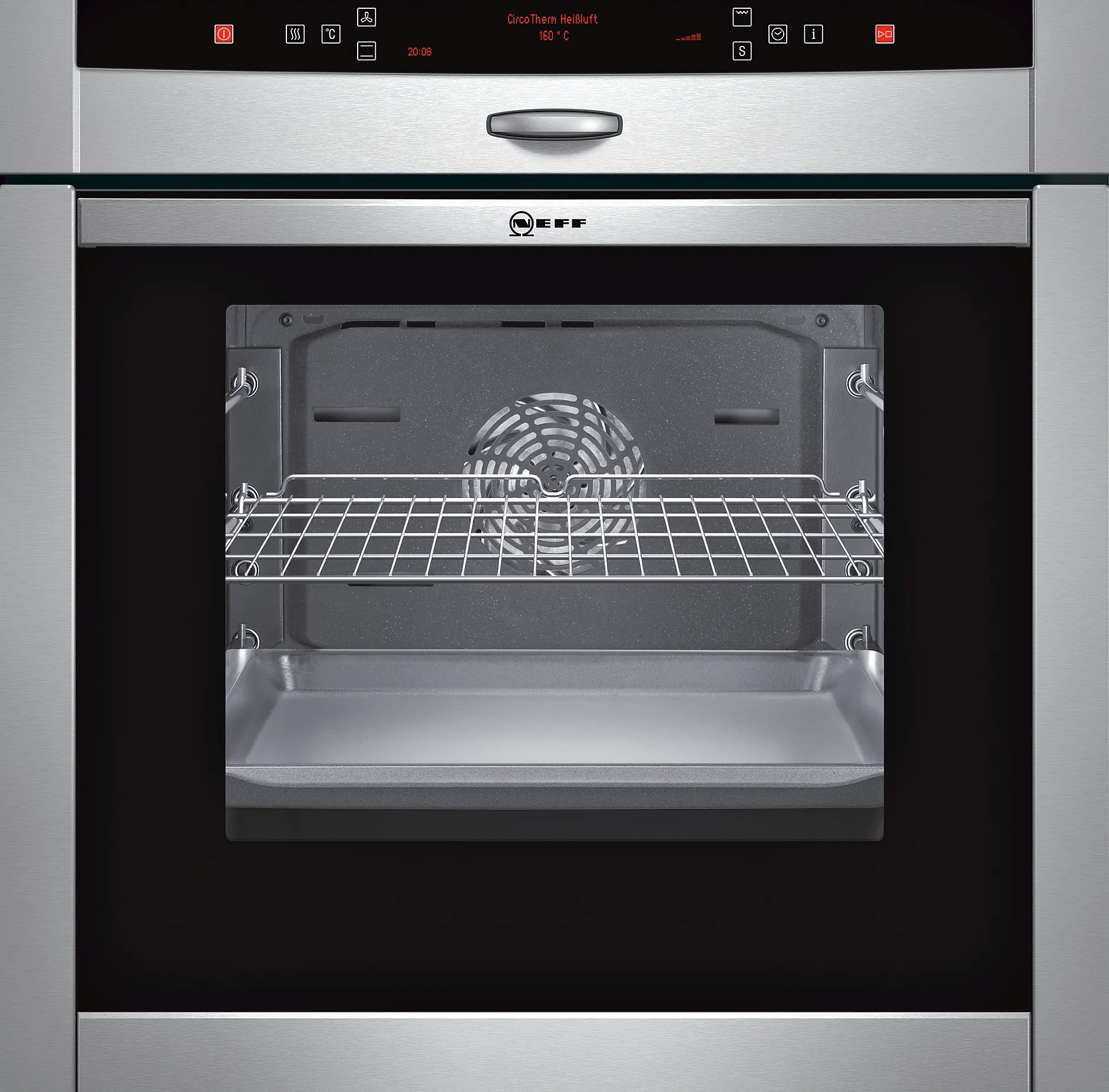 Built-in oven 60 x 60 cm Stainless steel