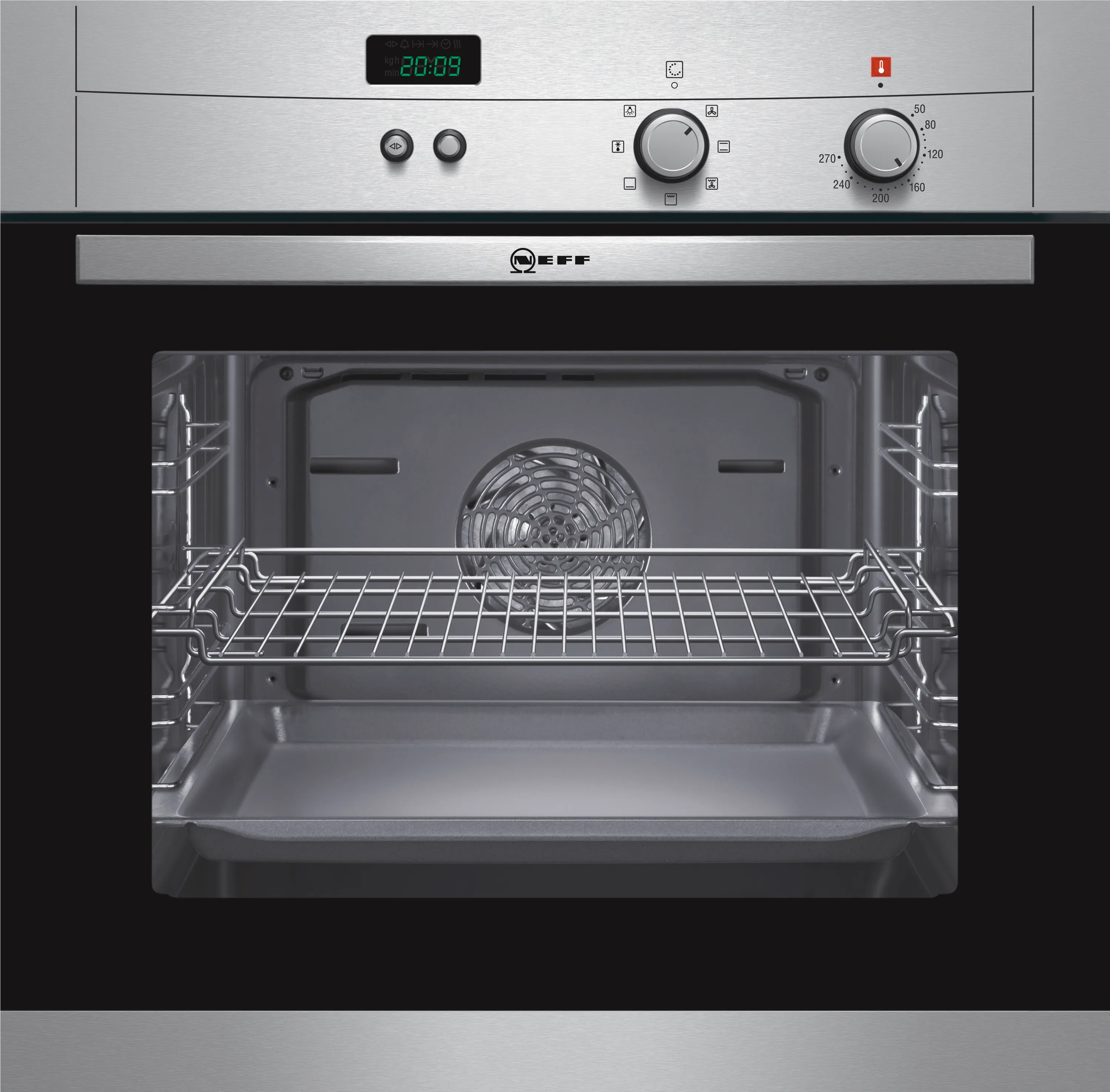 Built-in oven 60 x 60 cm Stainless steel