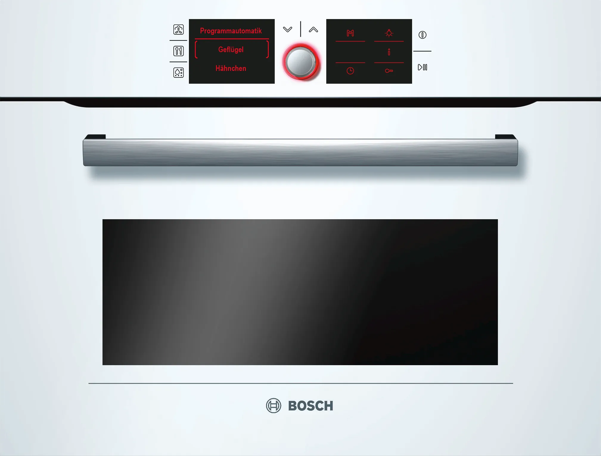 Series 8 Built-in compact oven with steam function 60 x 45 cm White