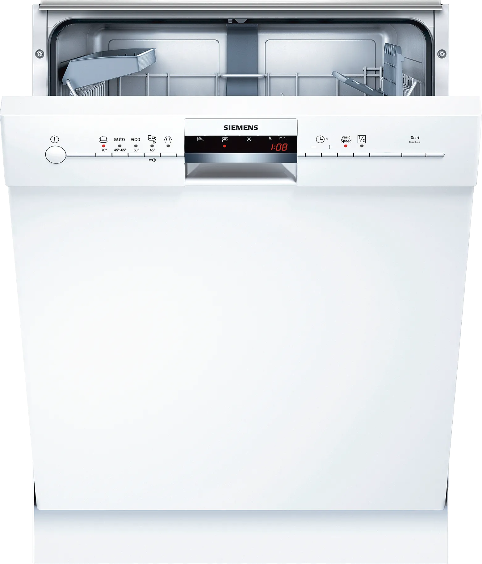  built-under dishwasher 60 cm White