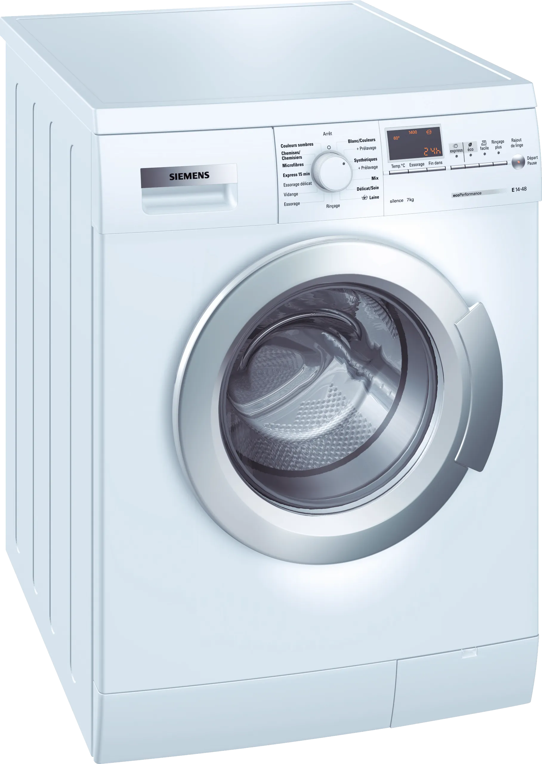  washing machine, frontloader fullsize 7 kg 1400 rpm