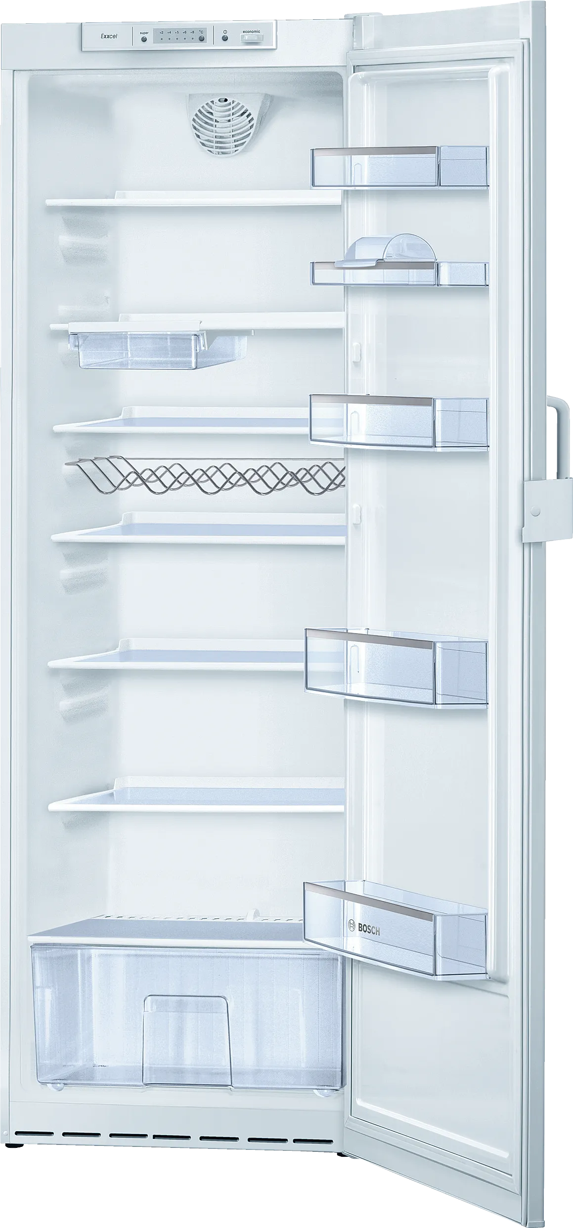 Free-standing fridge White