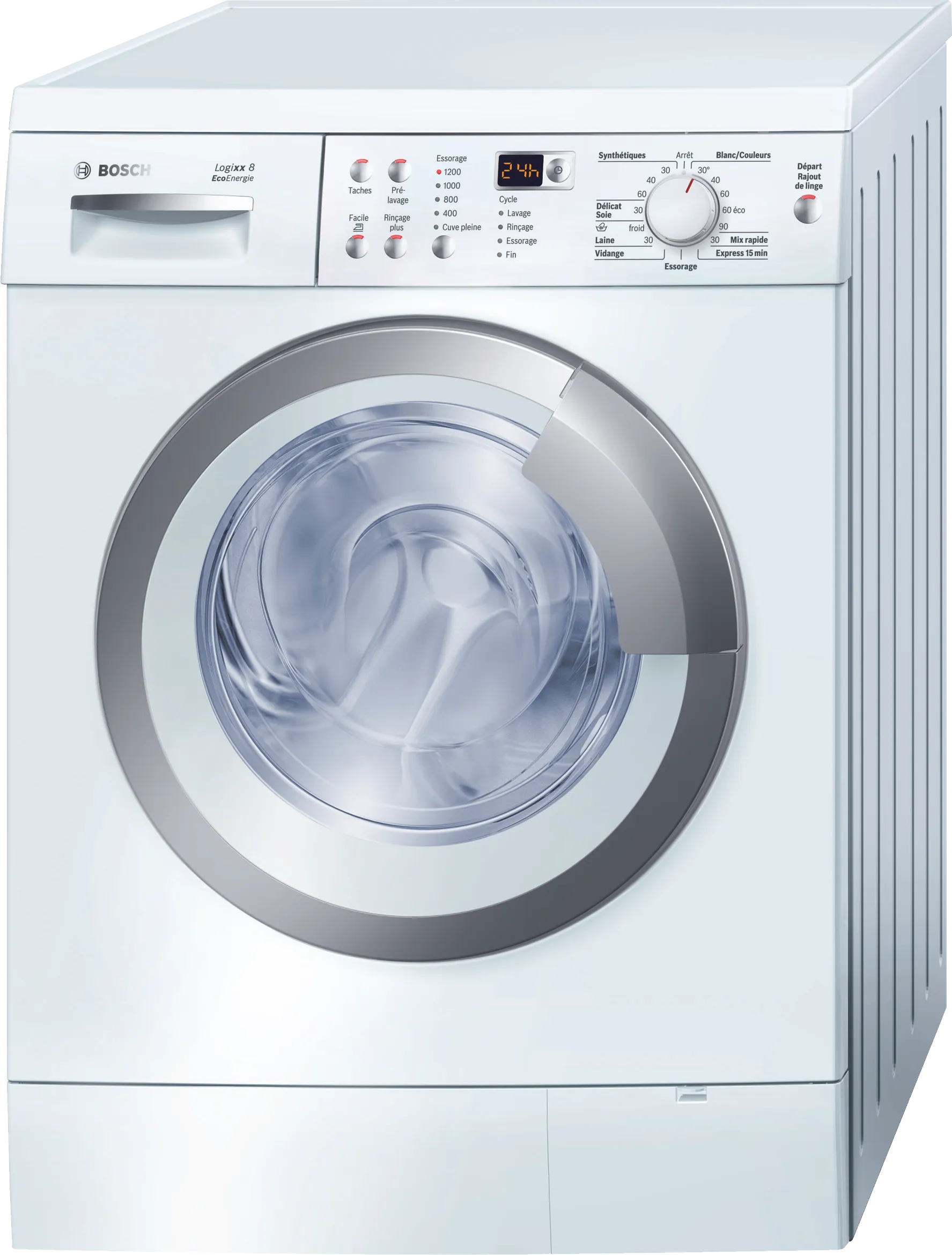 washing machine, frontloader fullsize 8 kg 1200 rpm