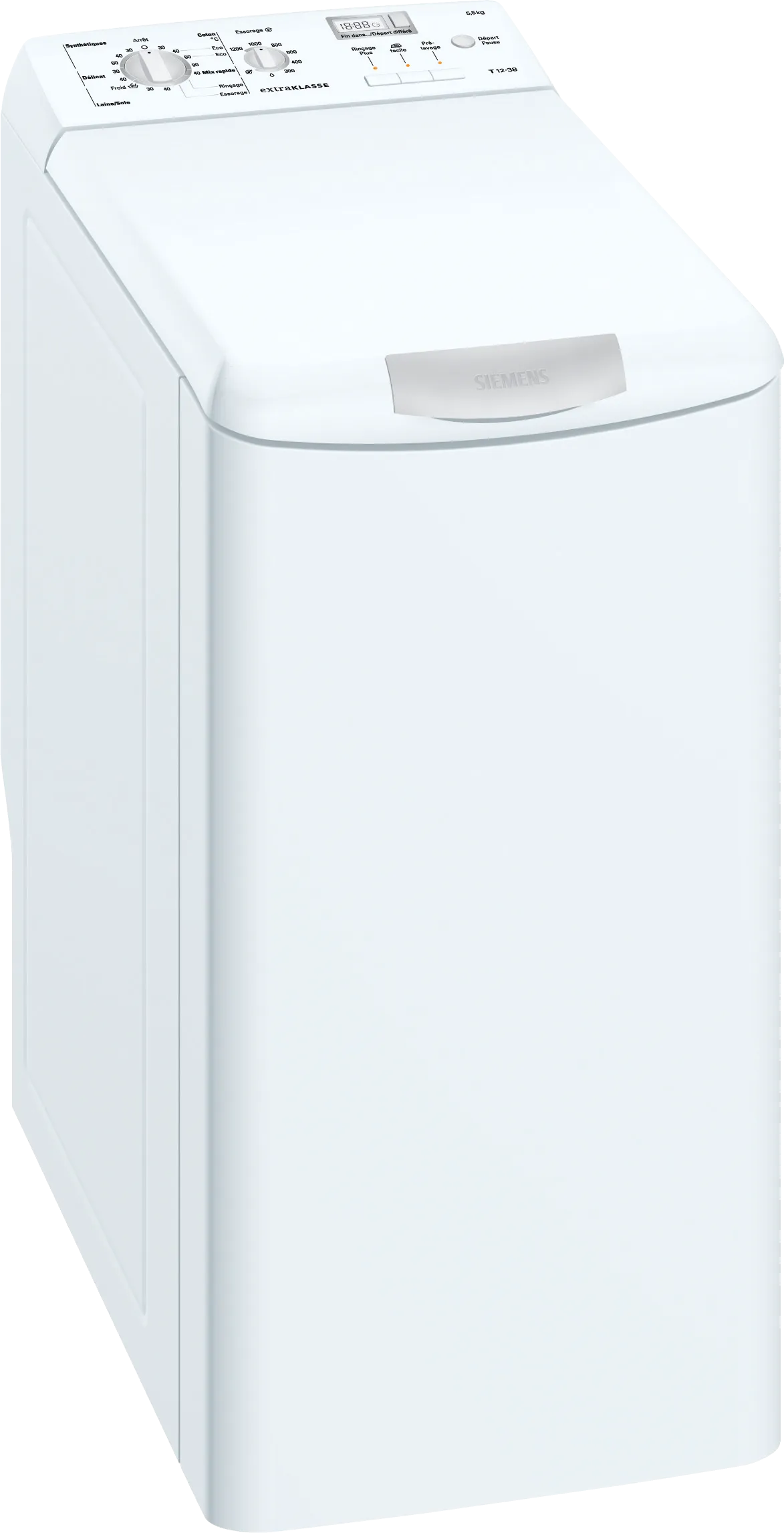 washing machine, toploader 40 cm, 40 cm, 5.5 kg 1200 rpm