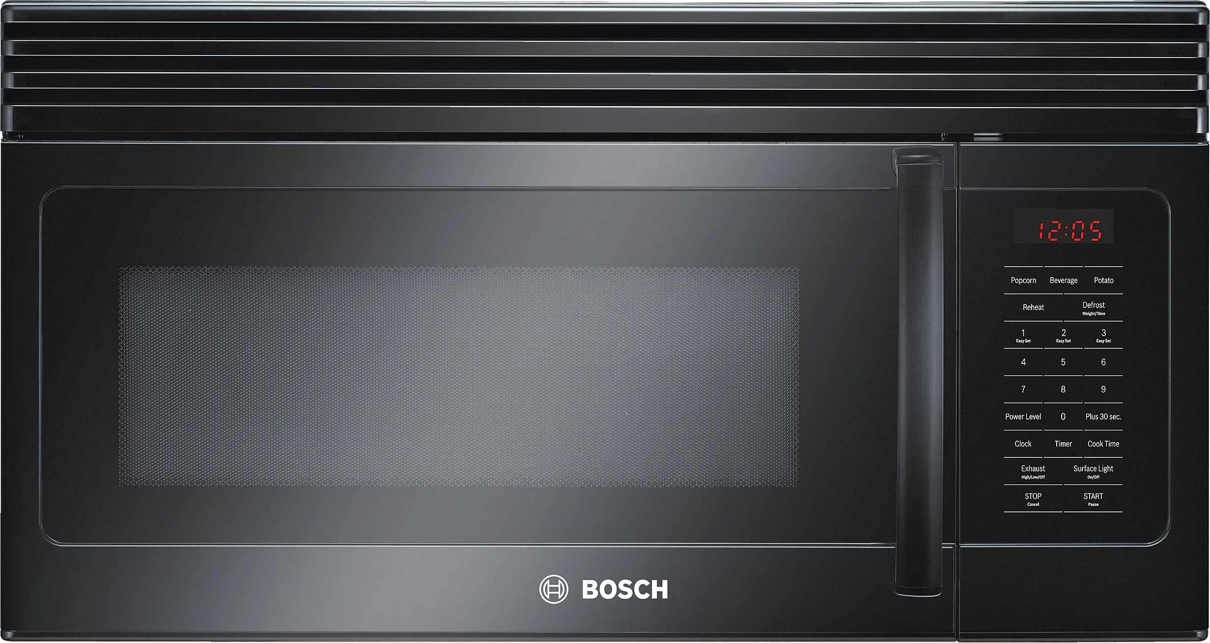 300 Series Over-The-Range Microwave 30'' Left SideOpening Door, Black
