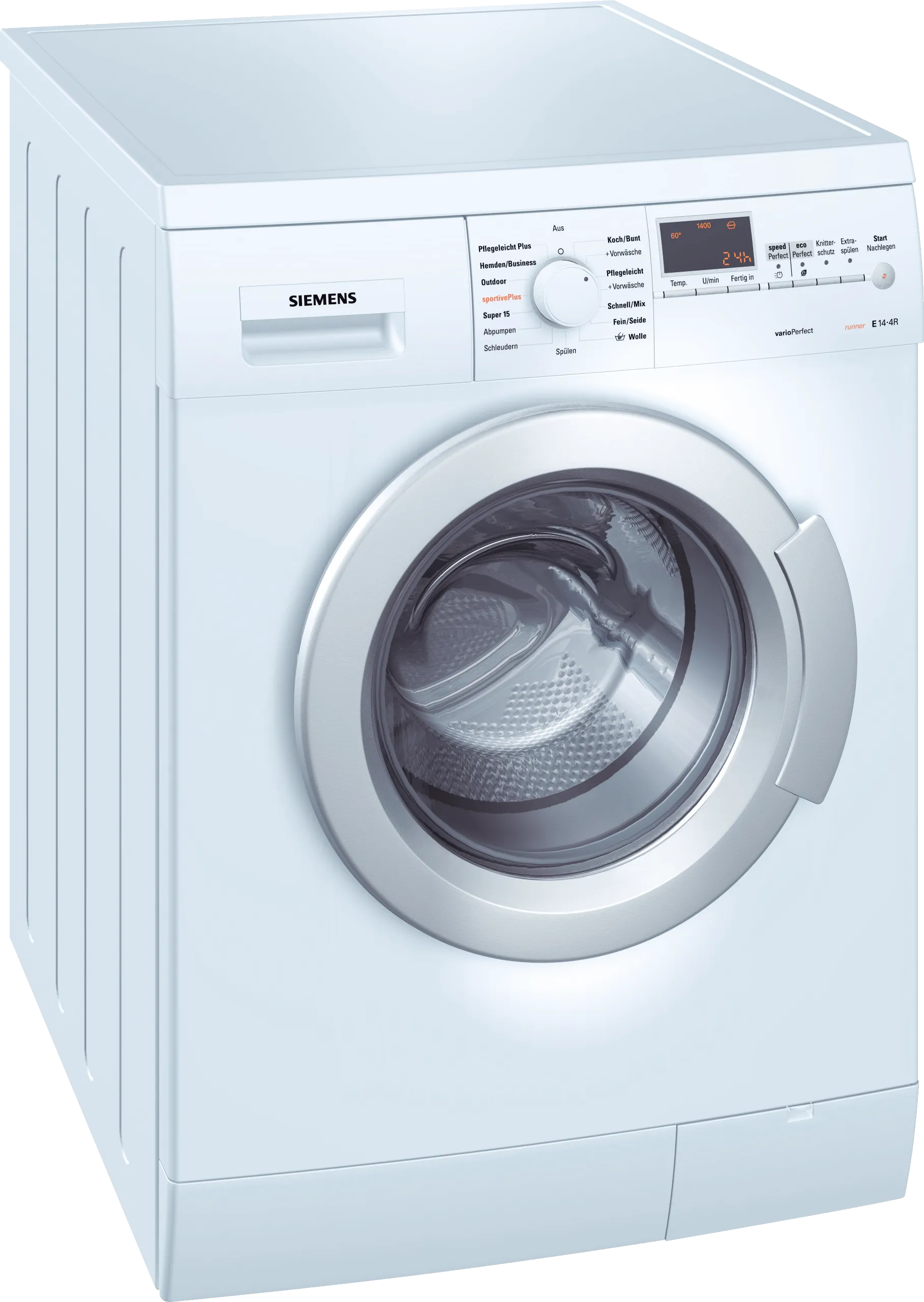  washing machine, frontloader fullsize 7 kg 1400 rpm, White
