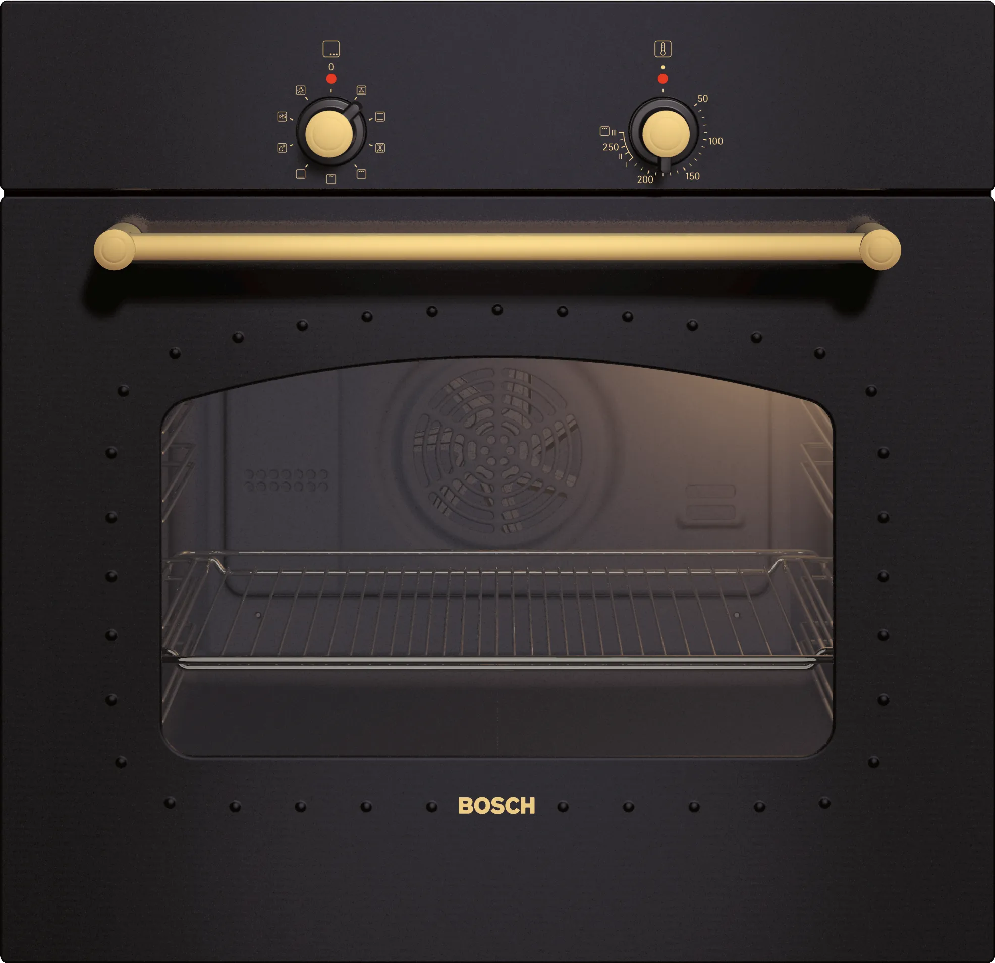 Built-in oven 60 x 60 cm Black