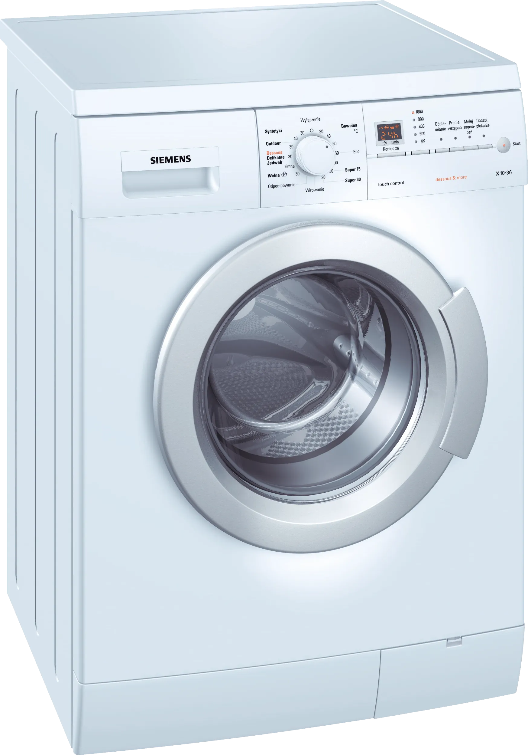 washing machine, frontloader 4.5 kg 1000 rpm