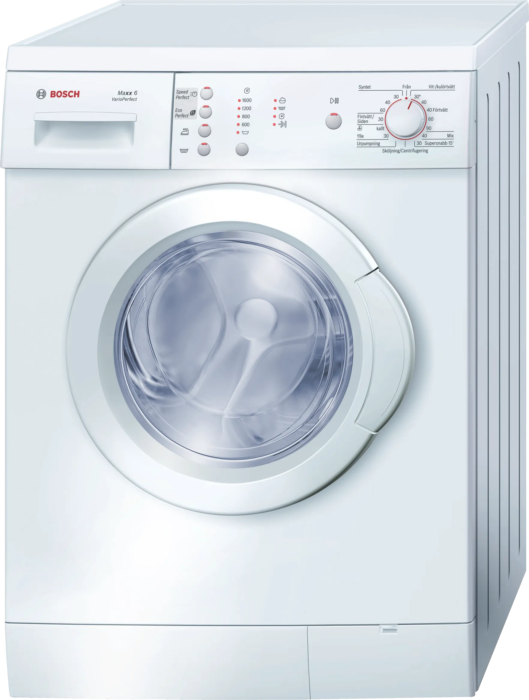  washing machine, frontloader fullsize 6 kg 1600 rpm