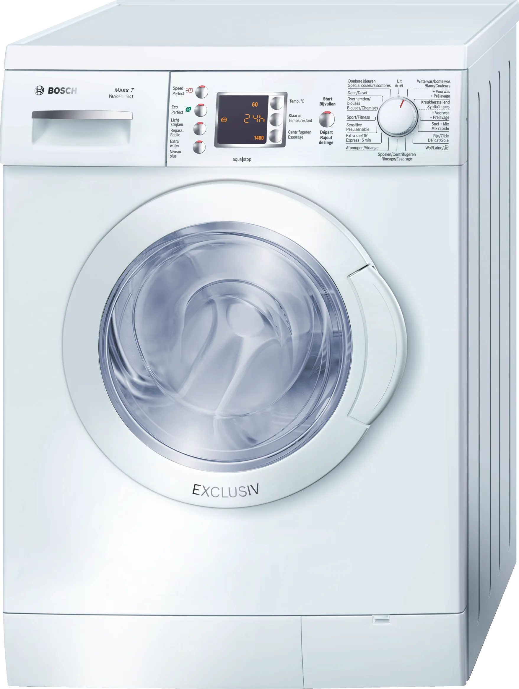  washing machine, frontloader fullsize 7 kg 1400 rpm, White