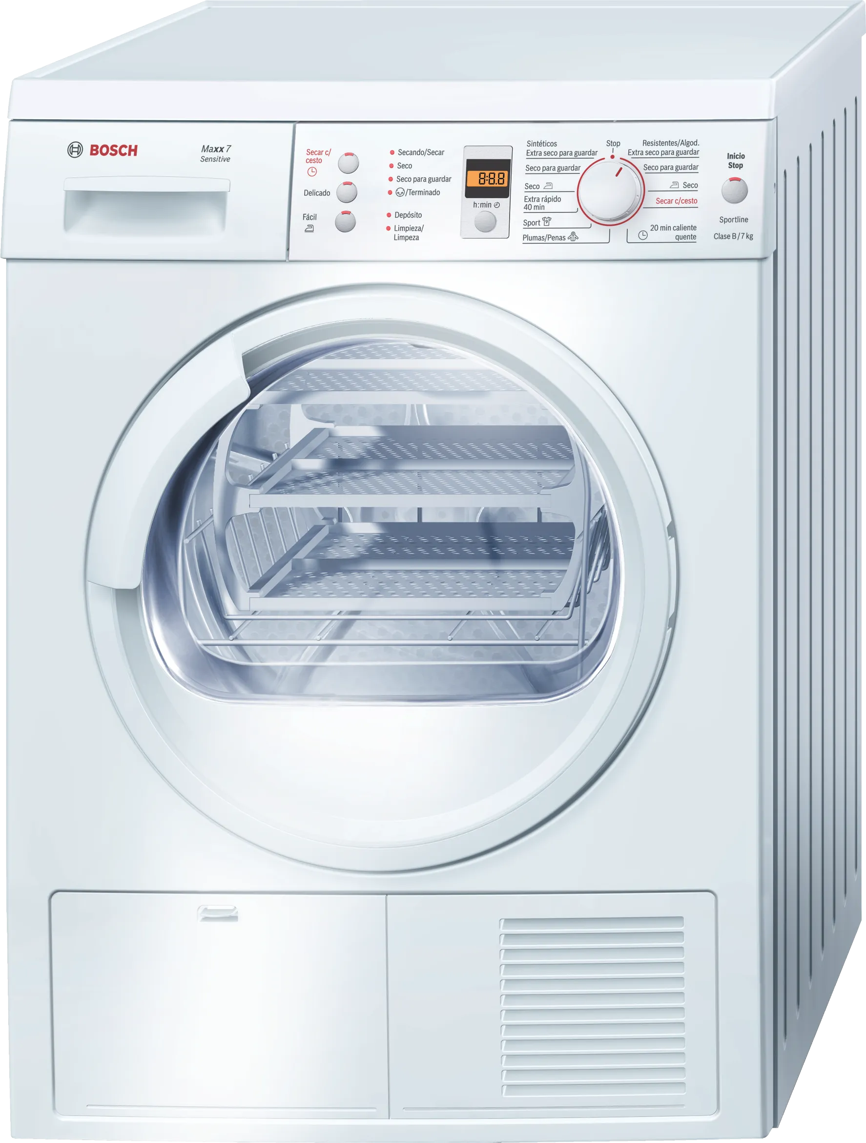  condenser tumble dryer 7 kg White