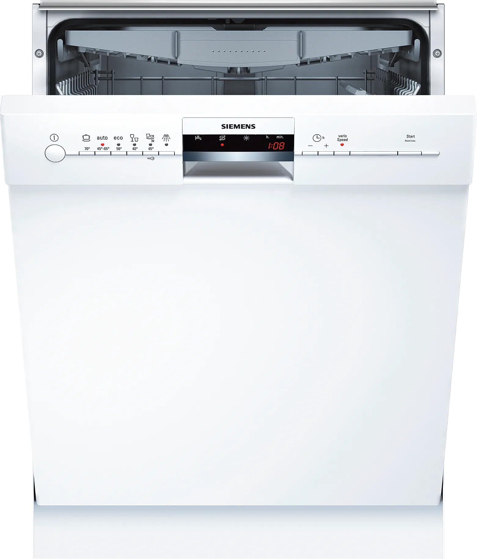  built-under dishwasher 60 cm White