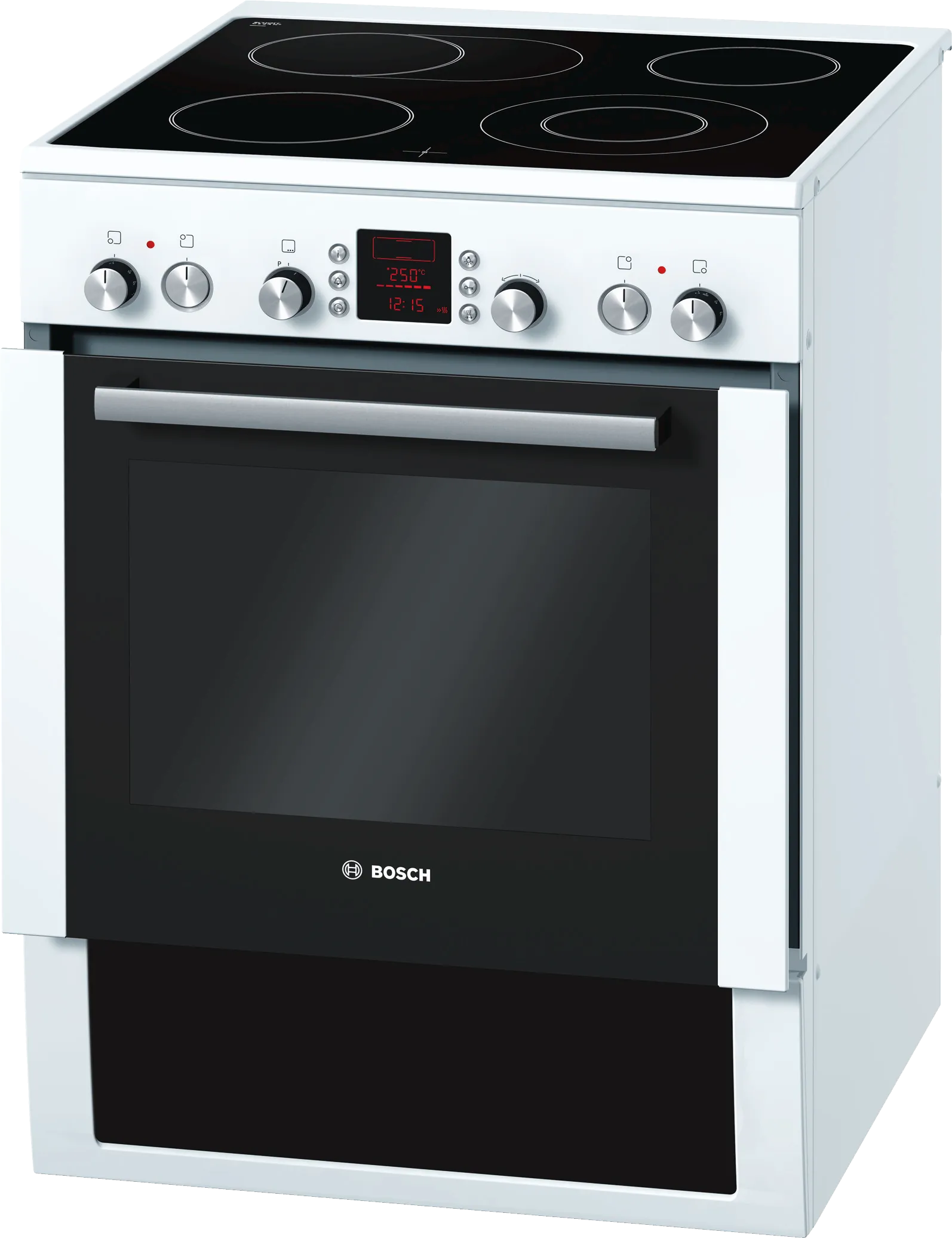  Freestanding electric cooker White