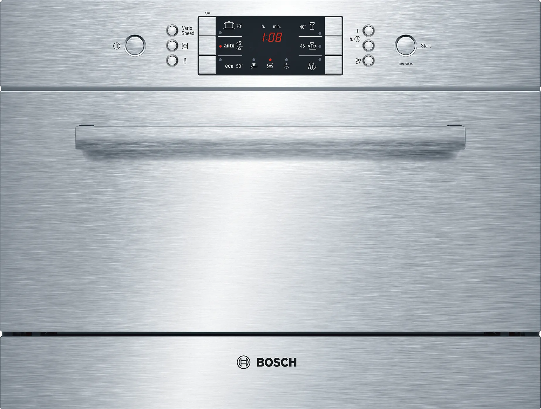 Series 6 built-in modular dishwasher 60 cm Brushed steel