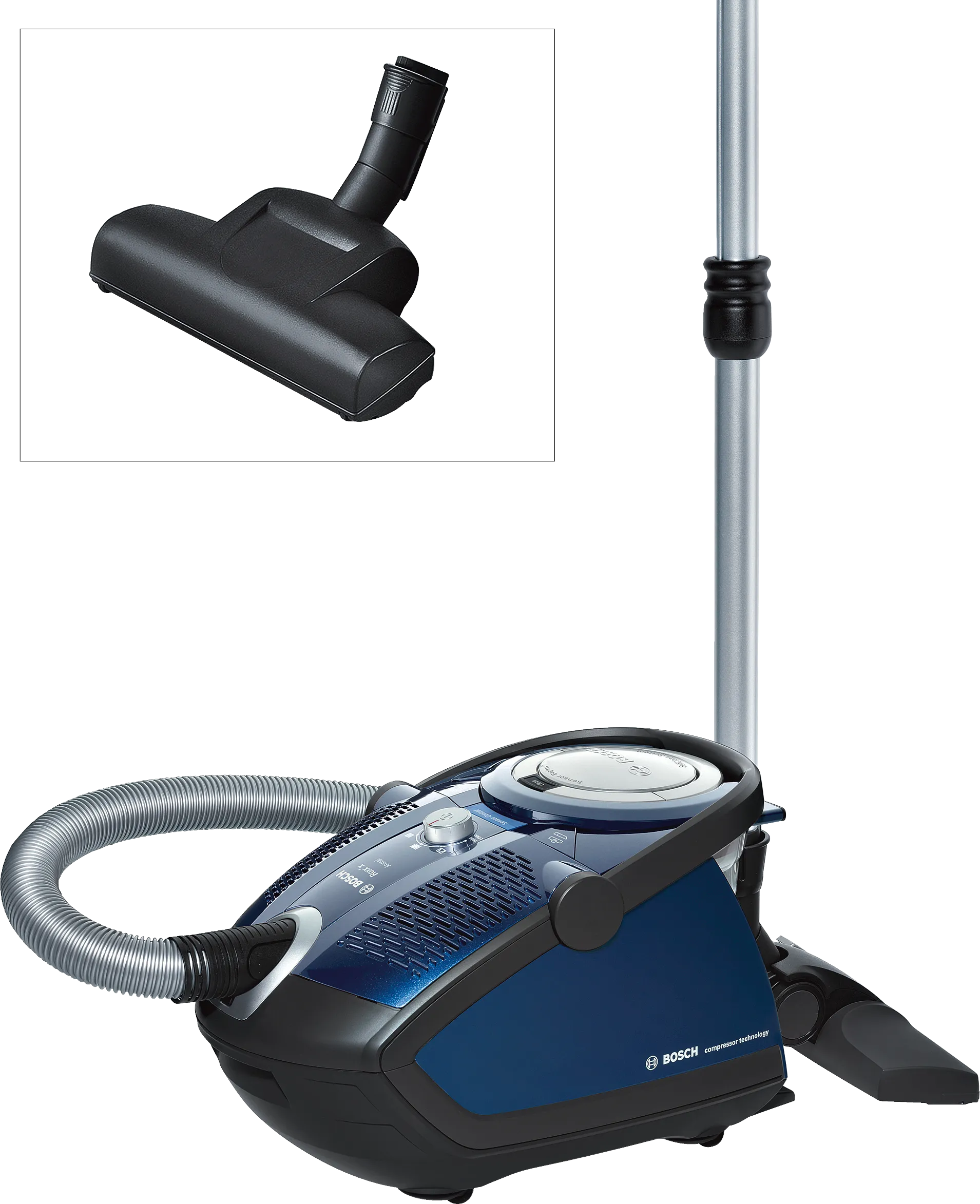  Bagless vacuum cleaner Bosch GS-60 1800 W hepa Blue