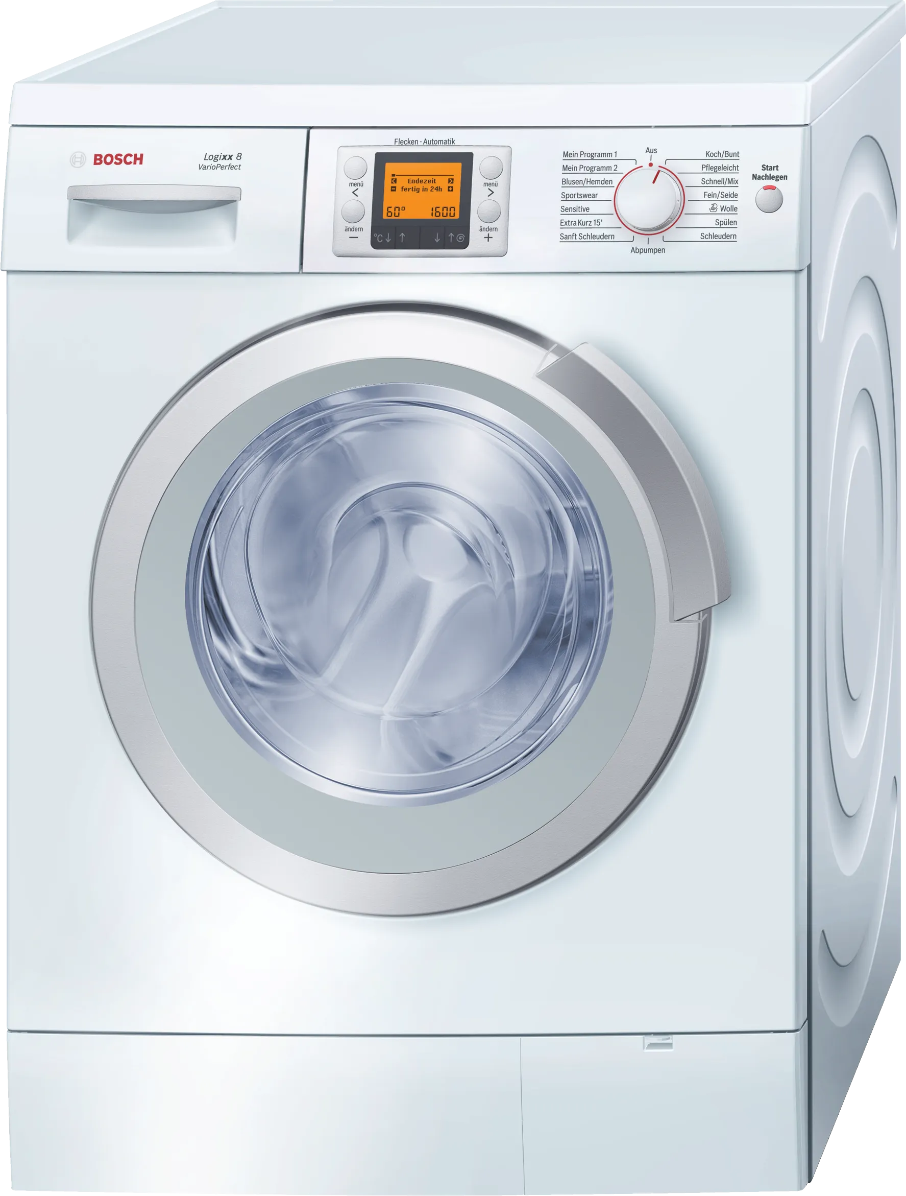 washing machine, frontloader fullsize 8 kg 1600 rpm