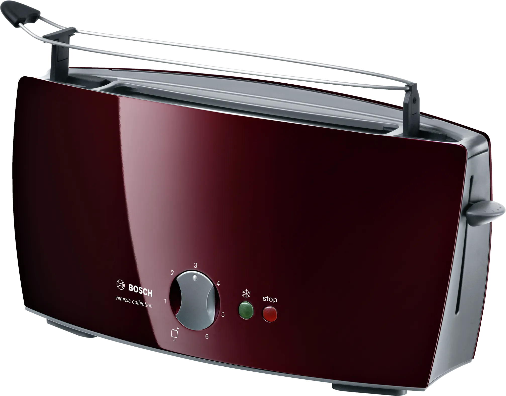  Long slot toaster venezia collection Red