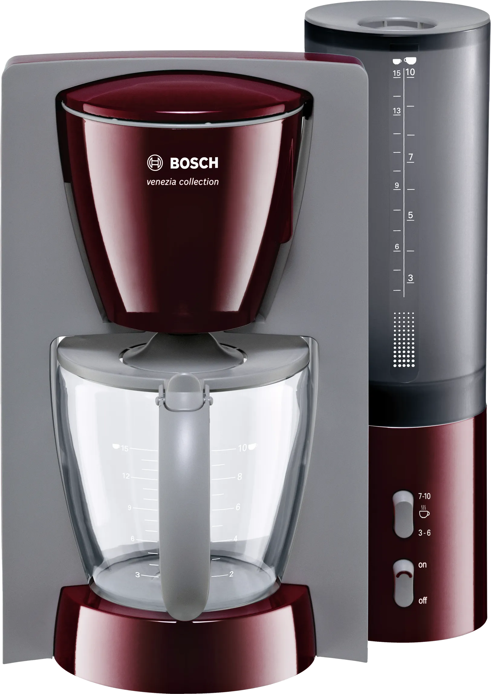 Coffee maker venezia collection Red, Red