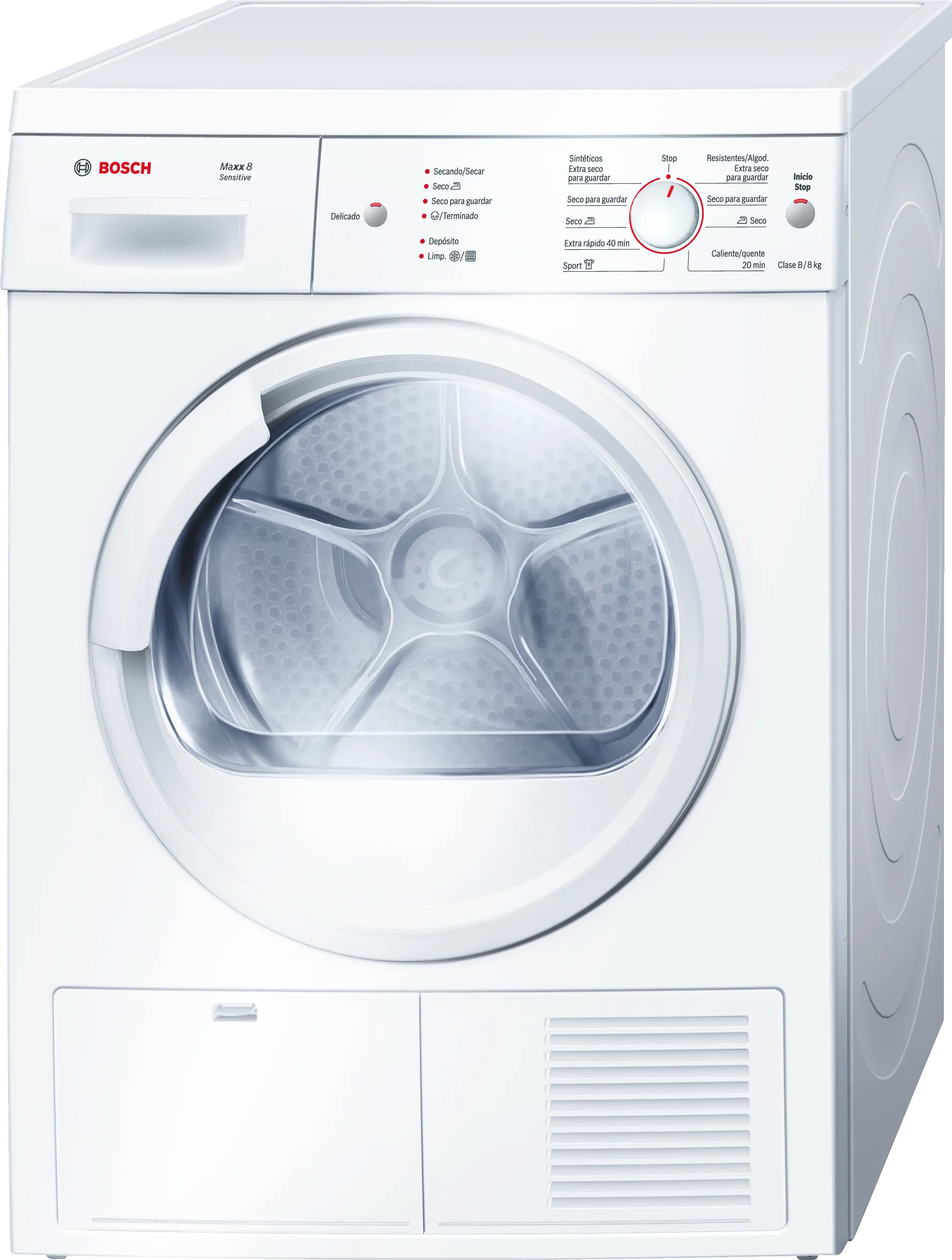  condenser tumble dryer 8 kg White
