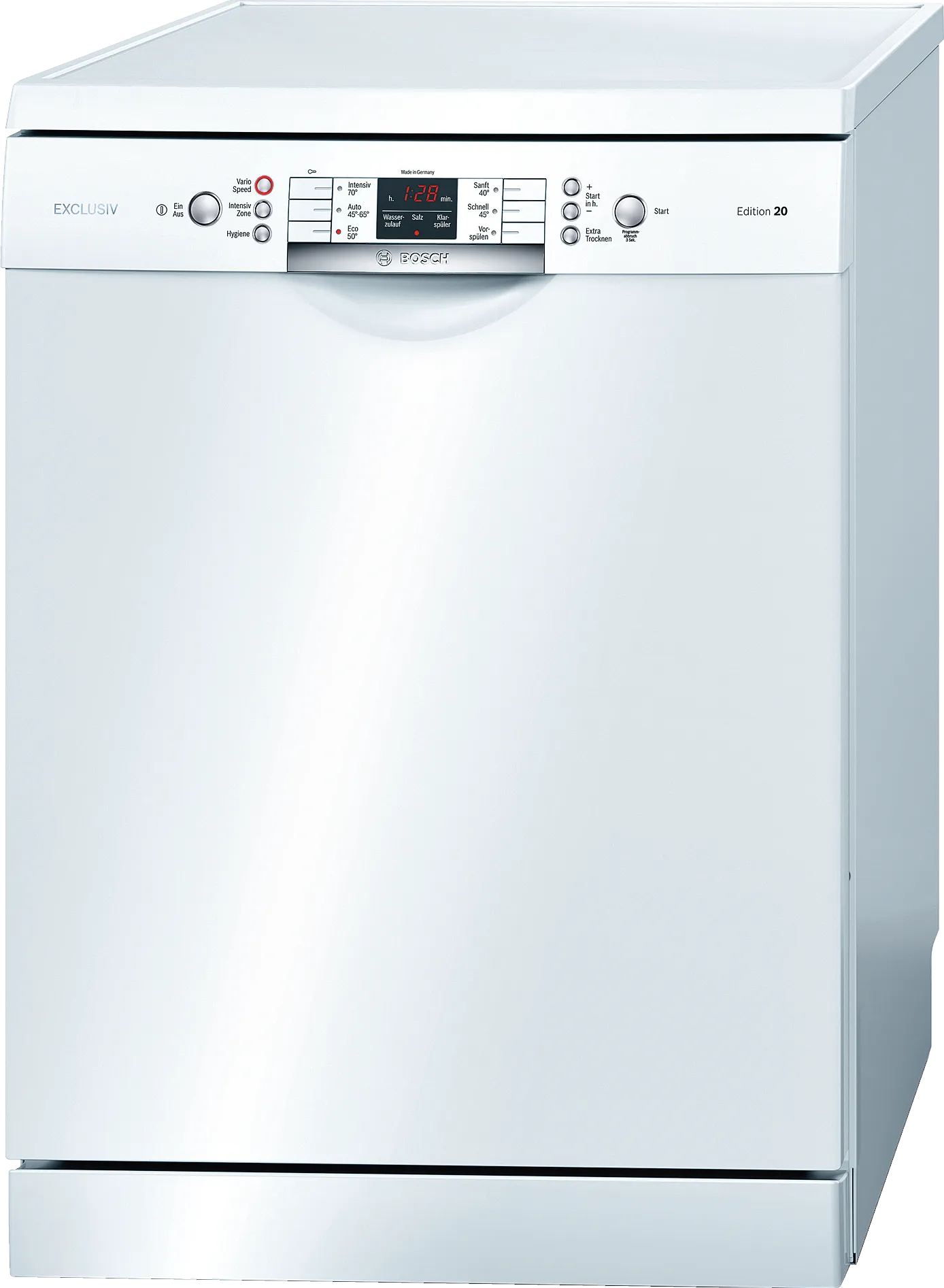  free-standing dishwasher 60 cm White