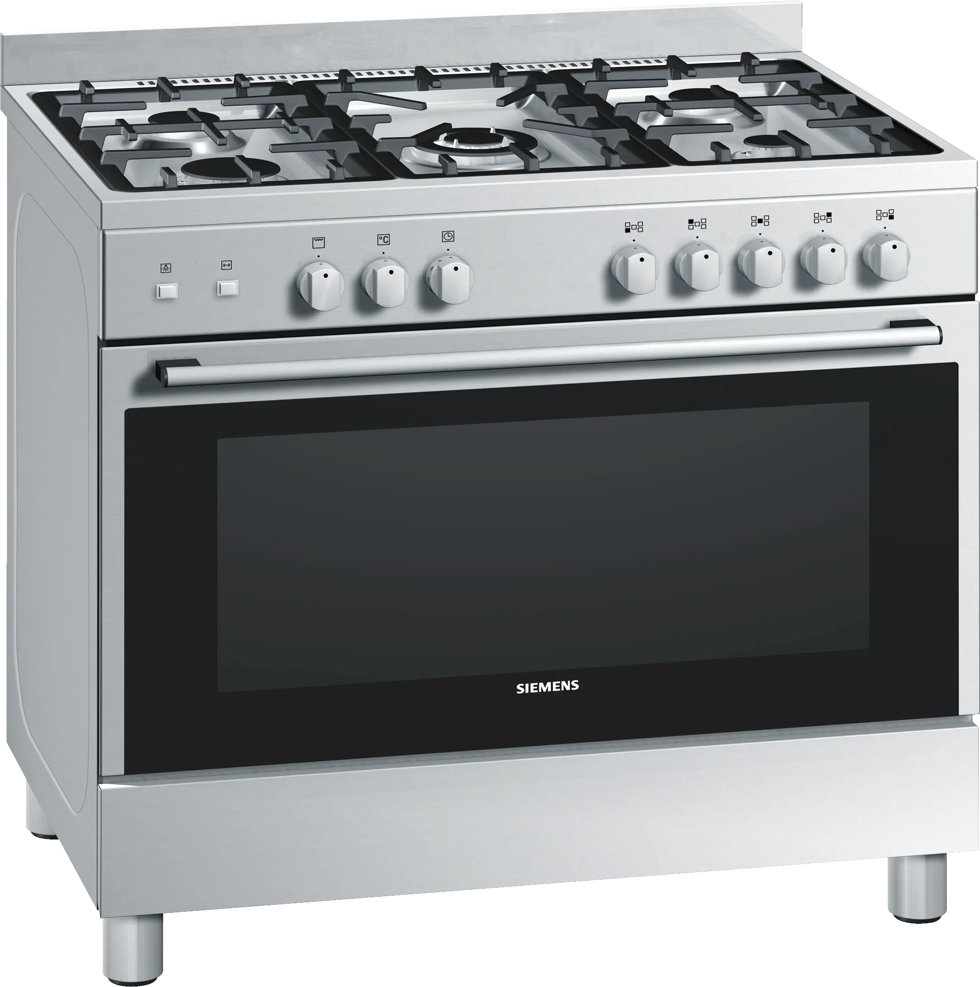  Gas range cooker Stainless steel
