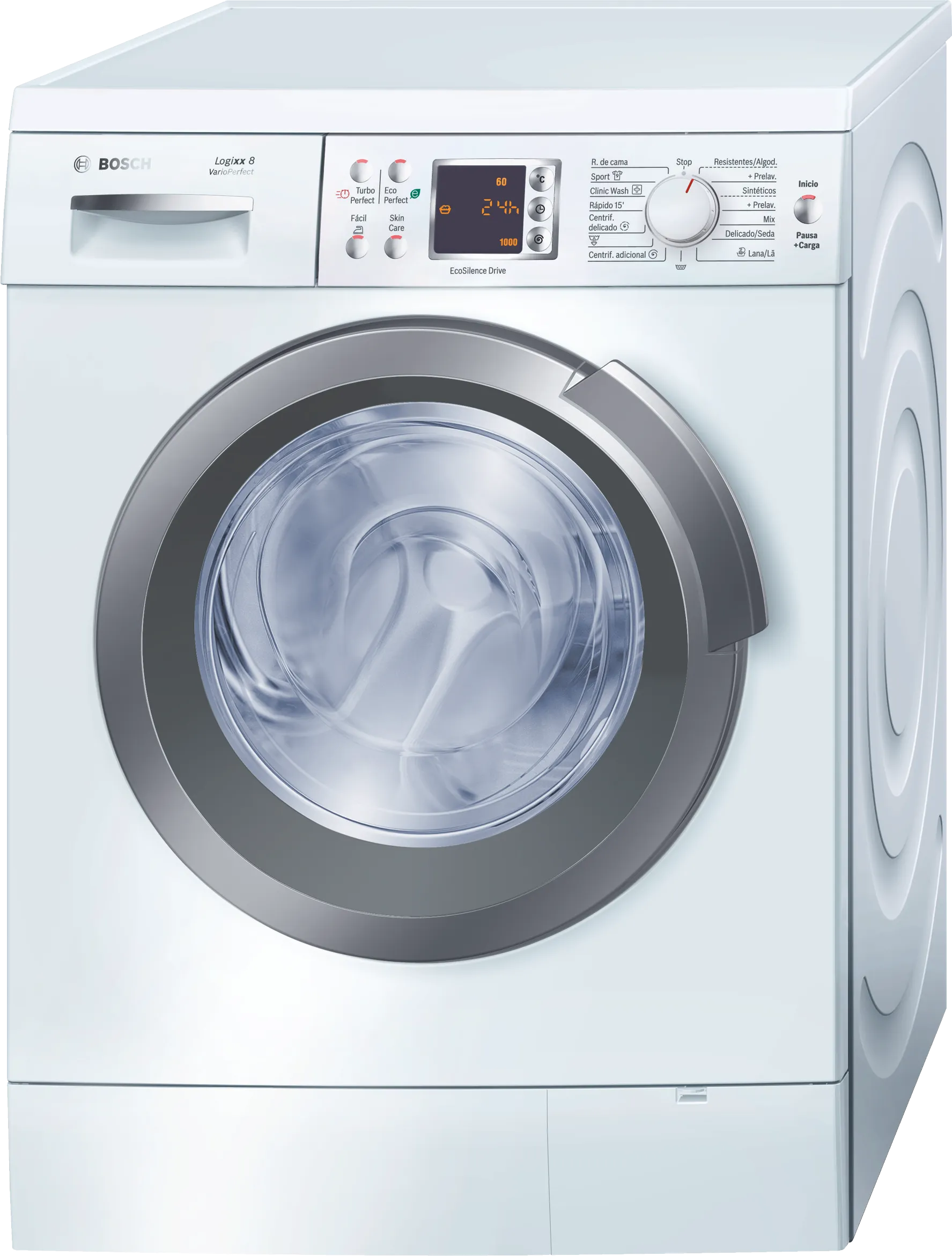  washing machine, frontloader fullsize 8 kg 1000 rpm