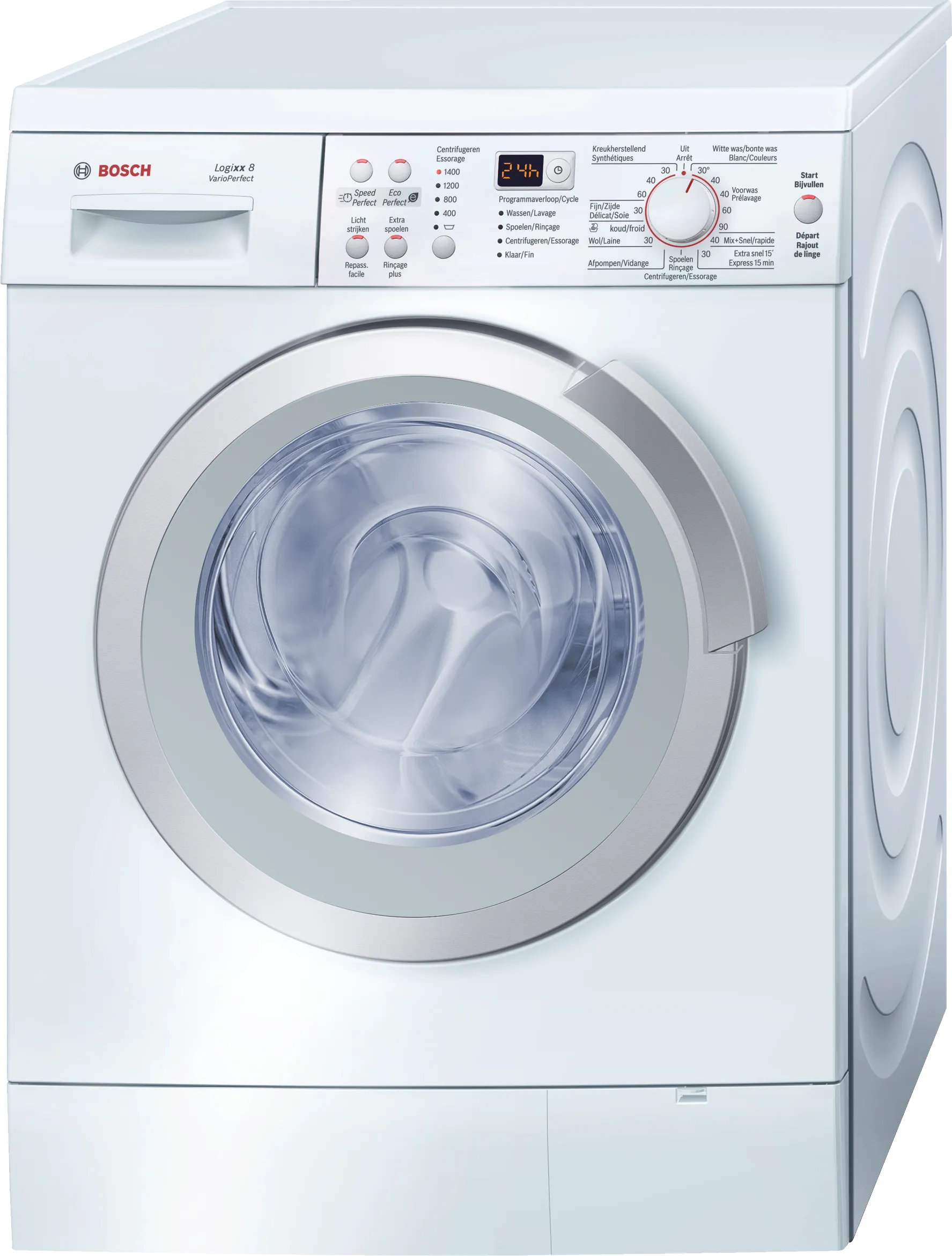  washing machine, frontloader fullsize 8 kg 1400 rpm