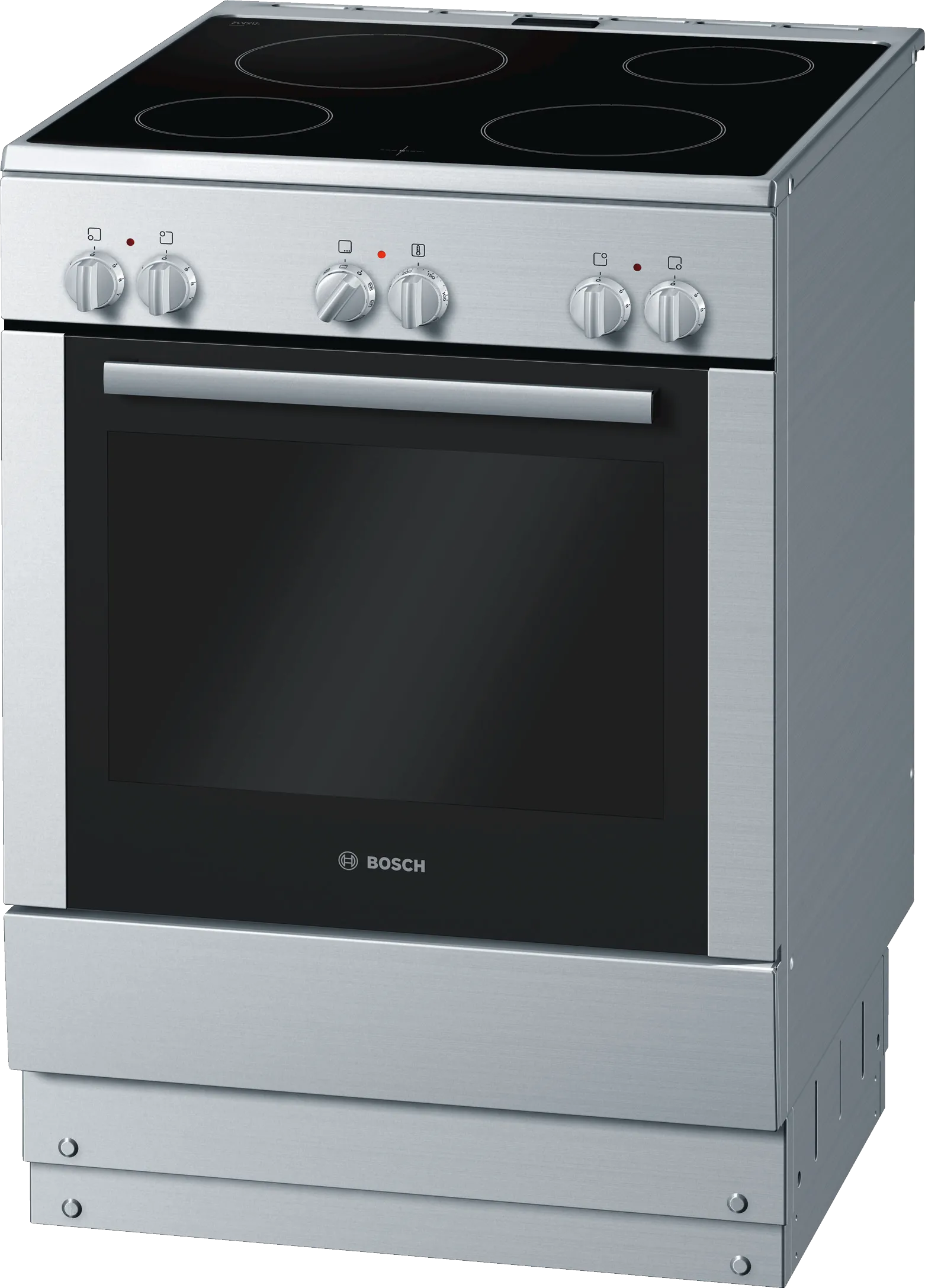 Freestanding electric cooker Stainless steel