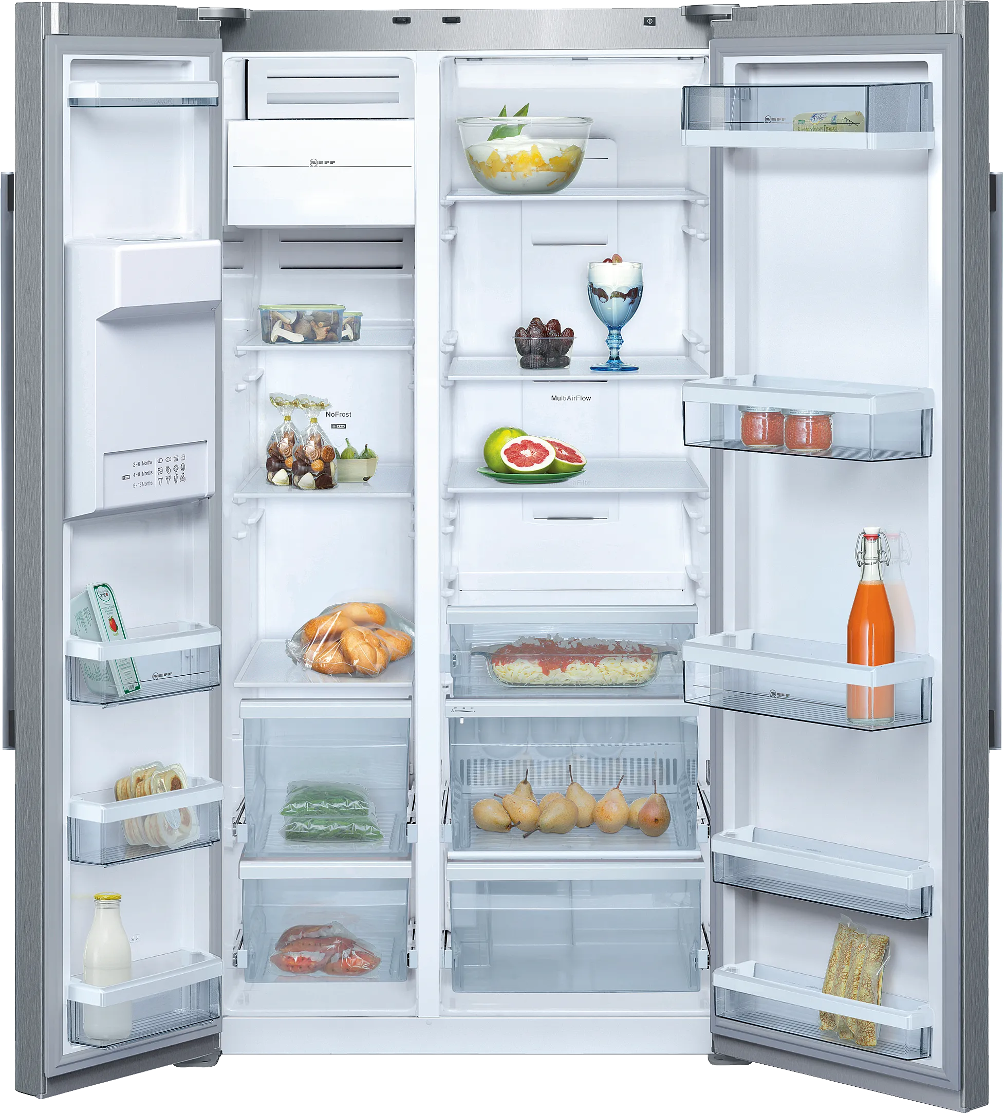  American side by side 175.6 x 91 cm Stainless steel, Total No Frost