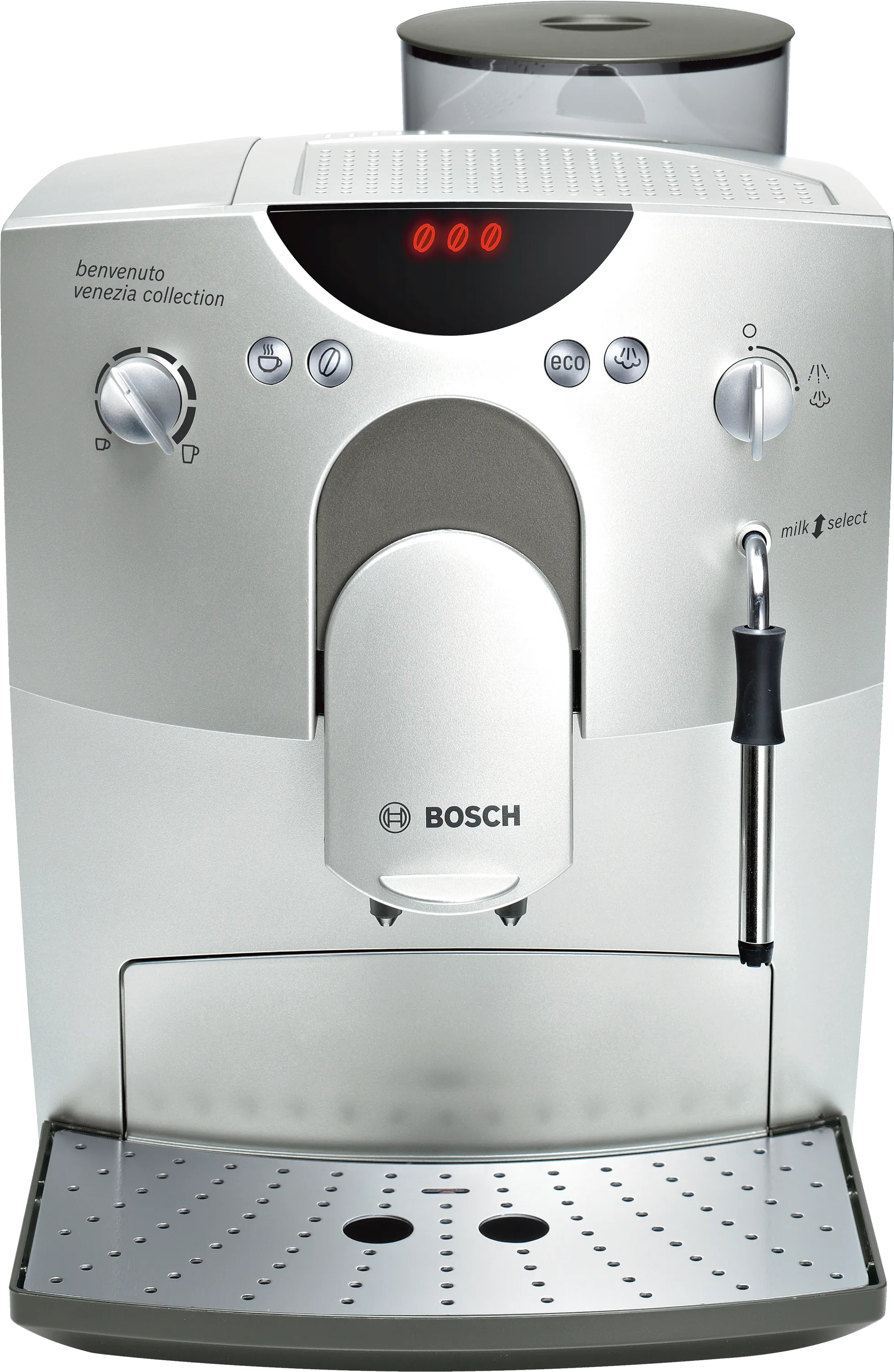 Fully automatic coffee machine Silver