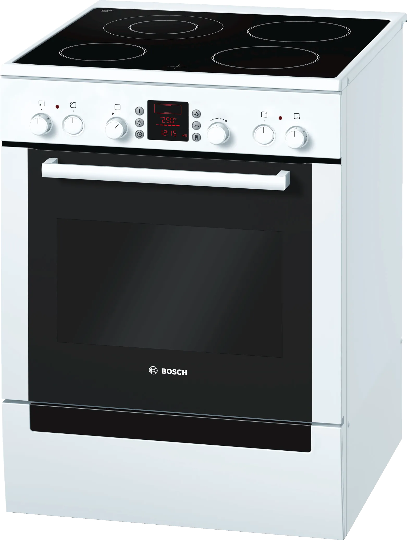  Freestanding electric cooker White