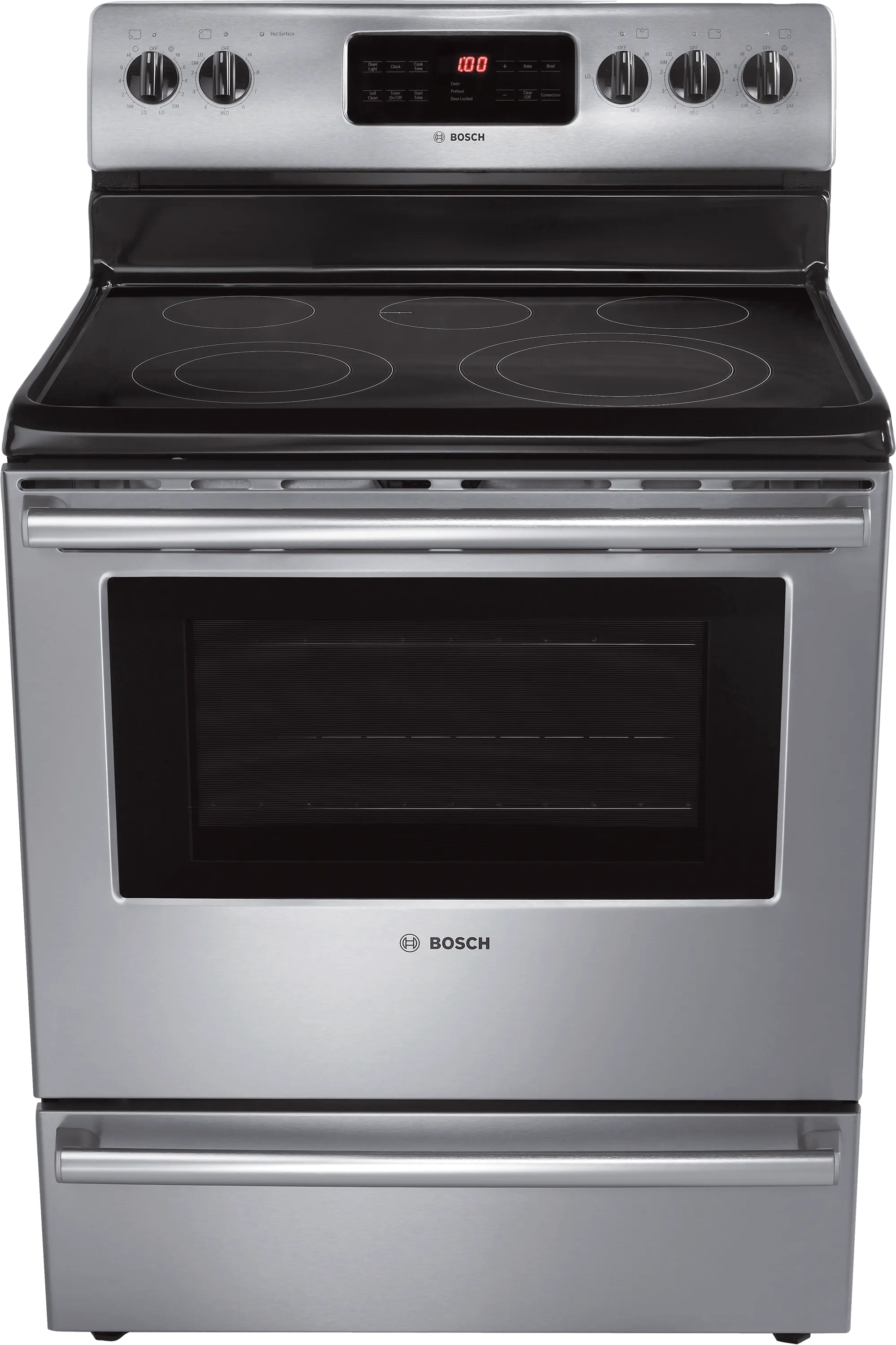 500 Series Freestanding electric cooker 30'' Stainless steel