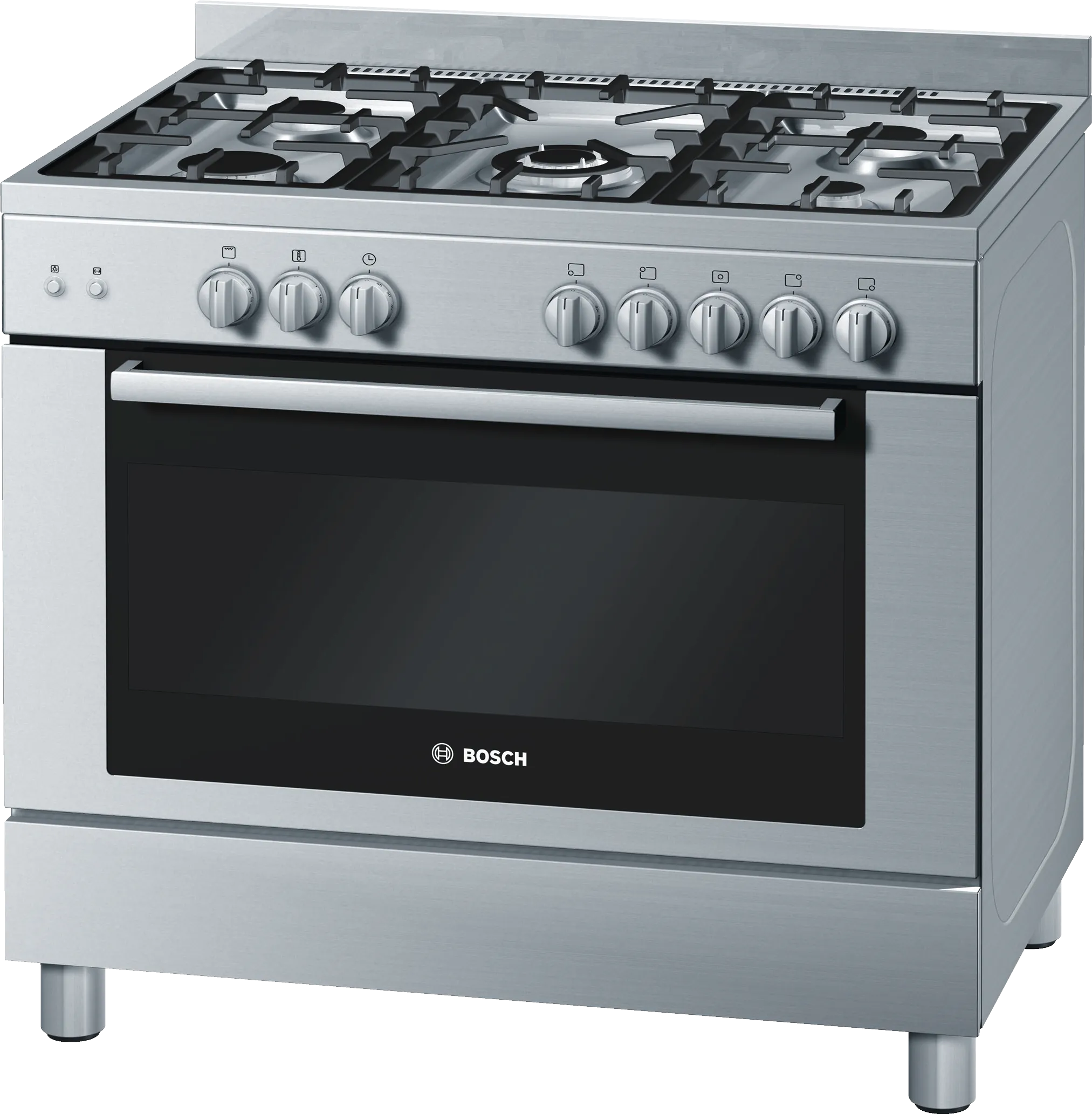  Gas range cooker Stainless steel