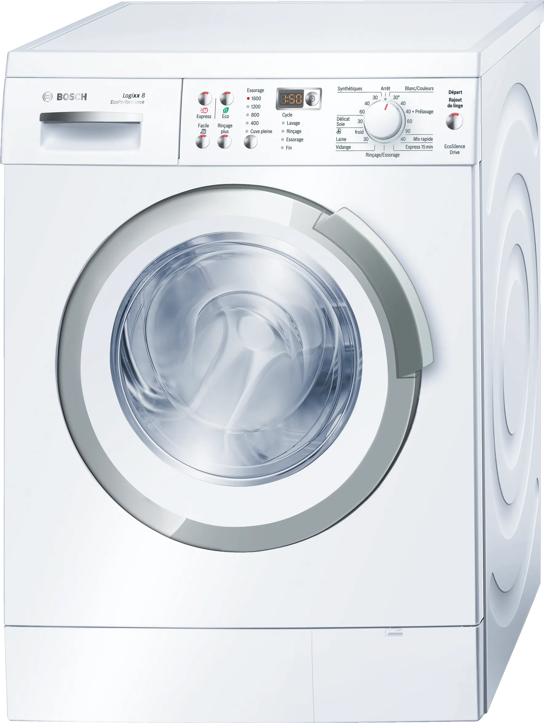  washing machine, frontloader fullsize 8 kg 1600 rpm