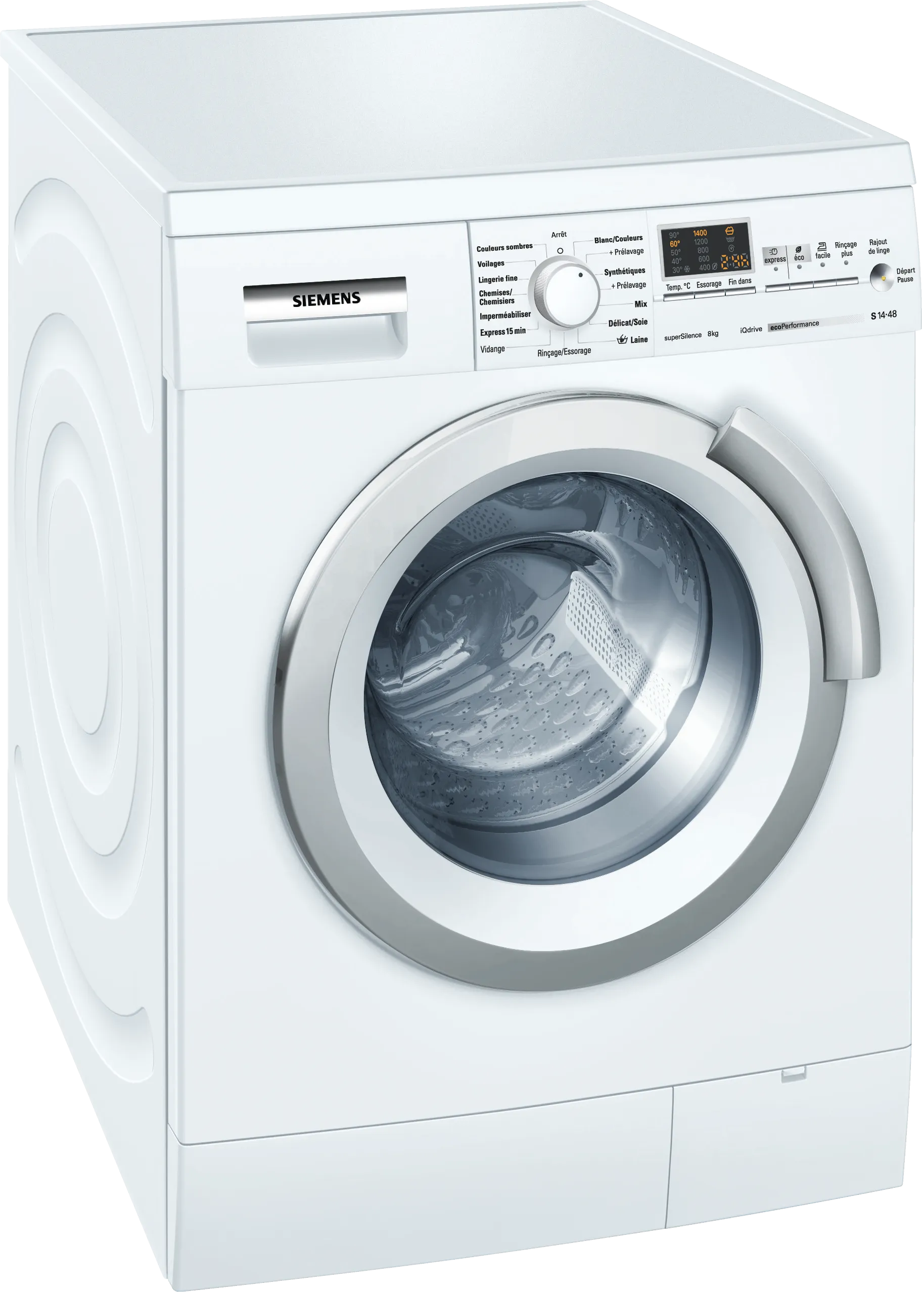  washing machine, frontloader fullsize 8 kg 1400 rpm