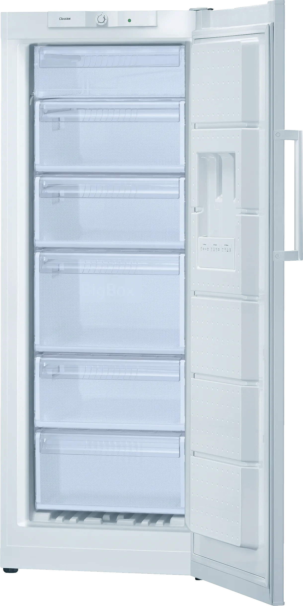  free-standing freezer 156 x 60 cm White