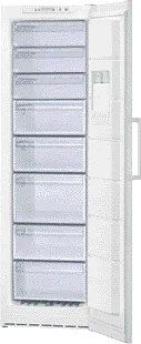 free-standing freezer 186 x 60 cm White