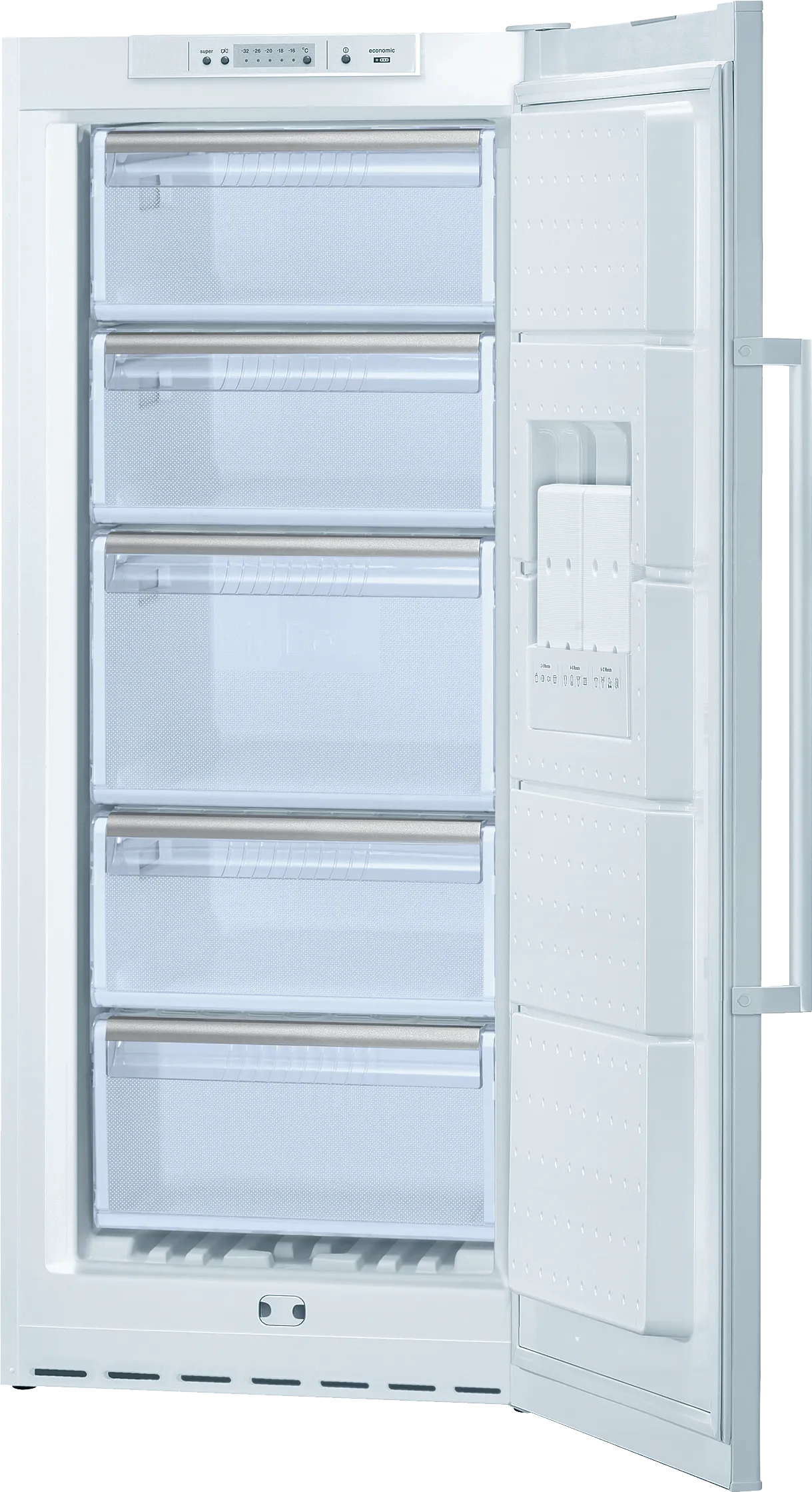 free-standing freezer 141 x 60 cm White