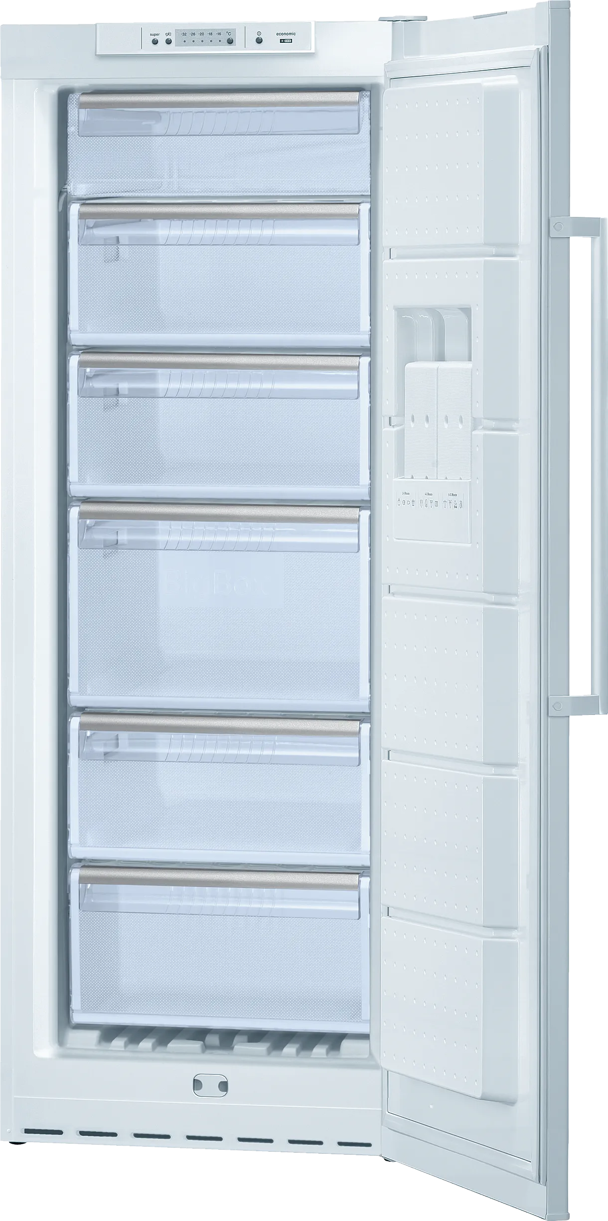 free-standing freezer 156 x 60 cm White