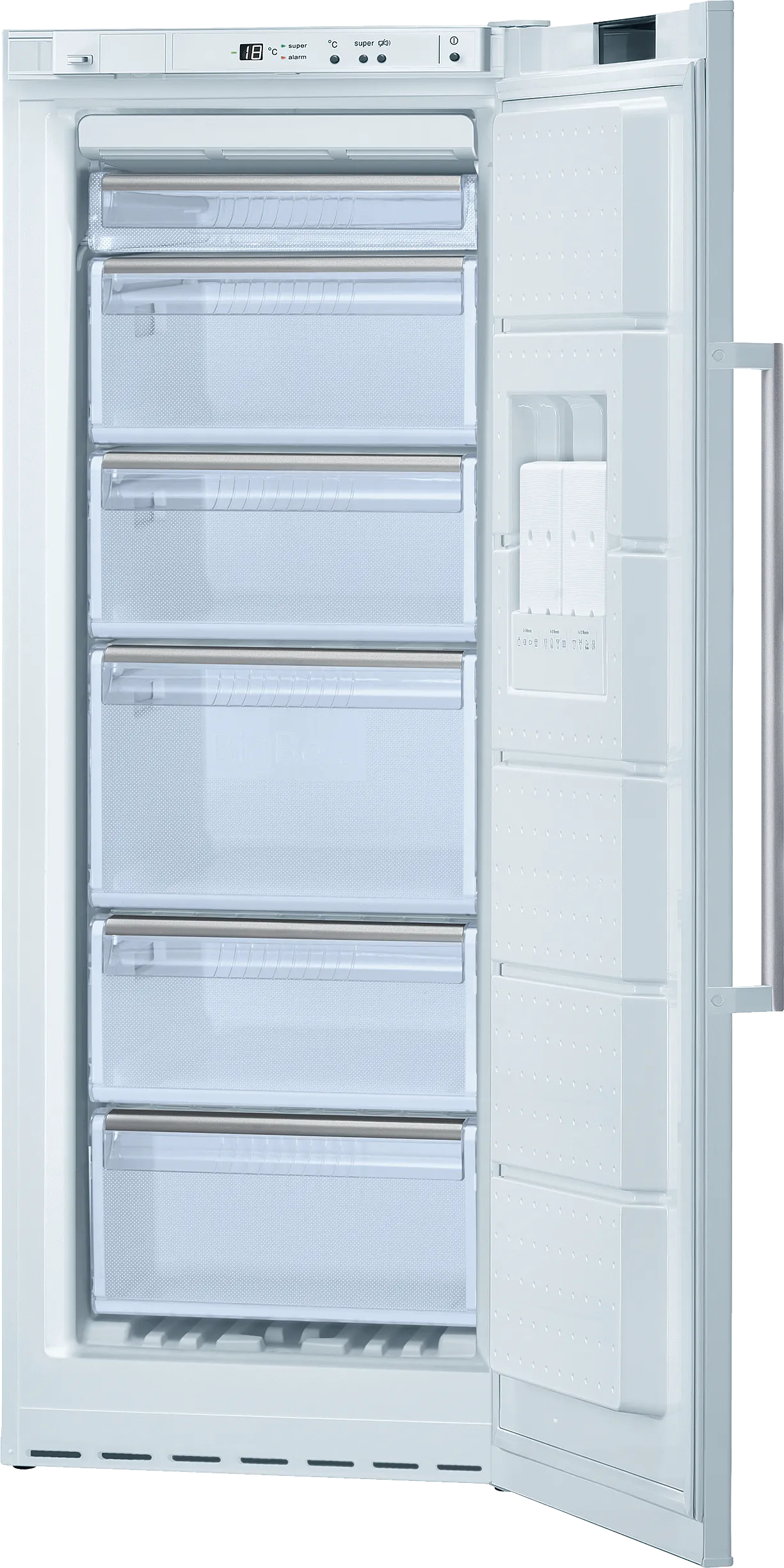free-standing freezer 155 x 60 cm White