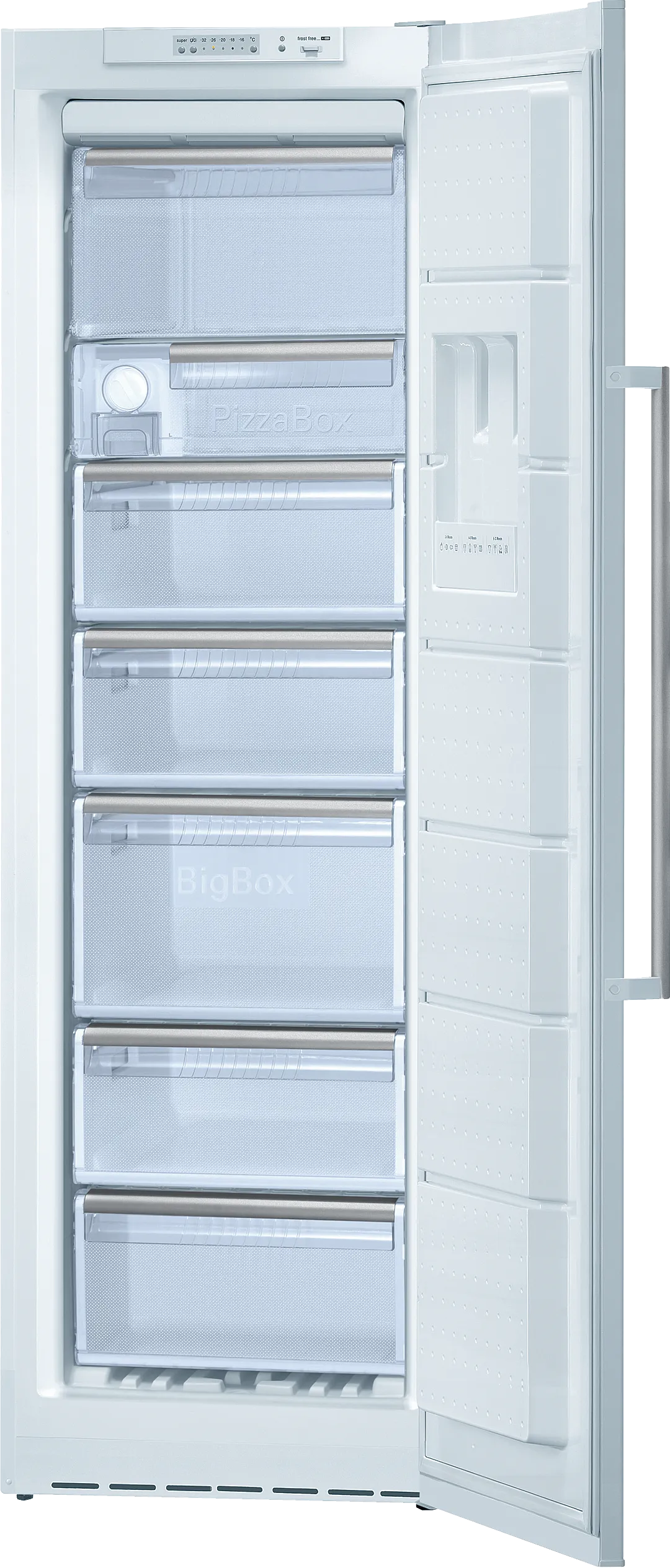 free-standing freezer 186 x 60 cm White