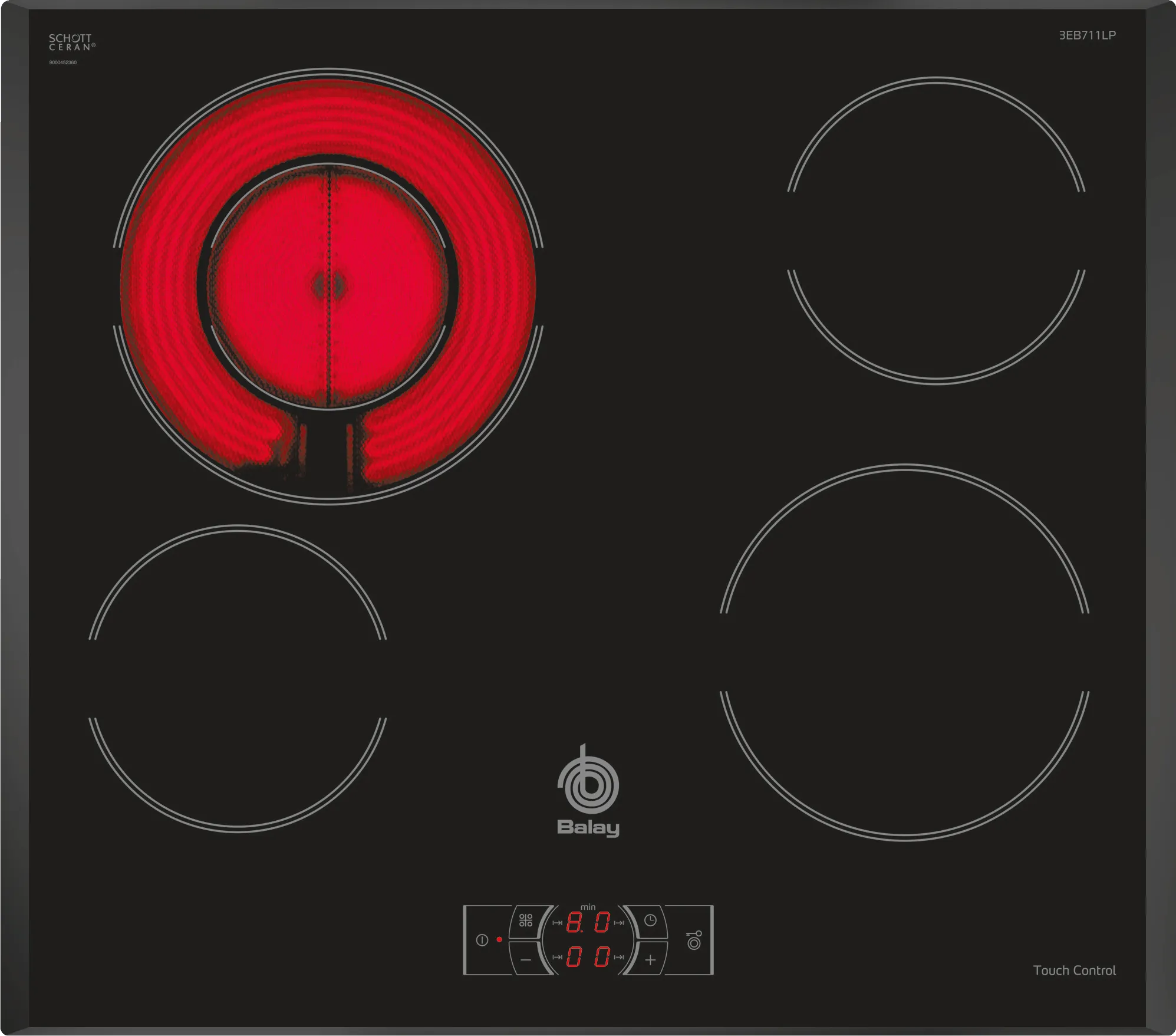 balay touch control hob