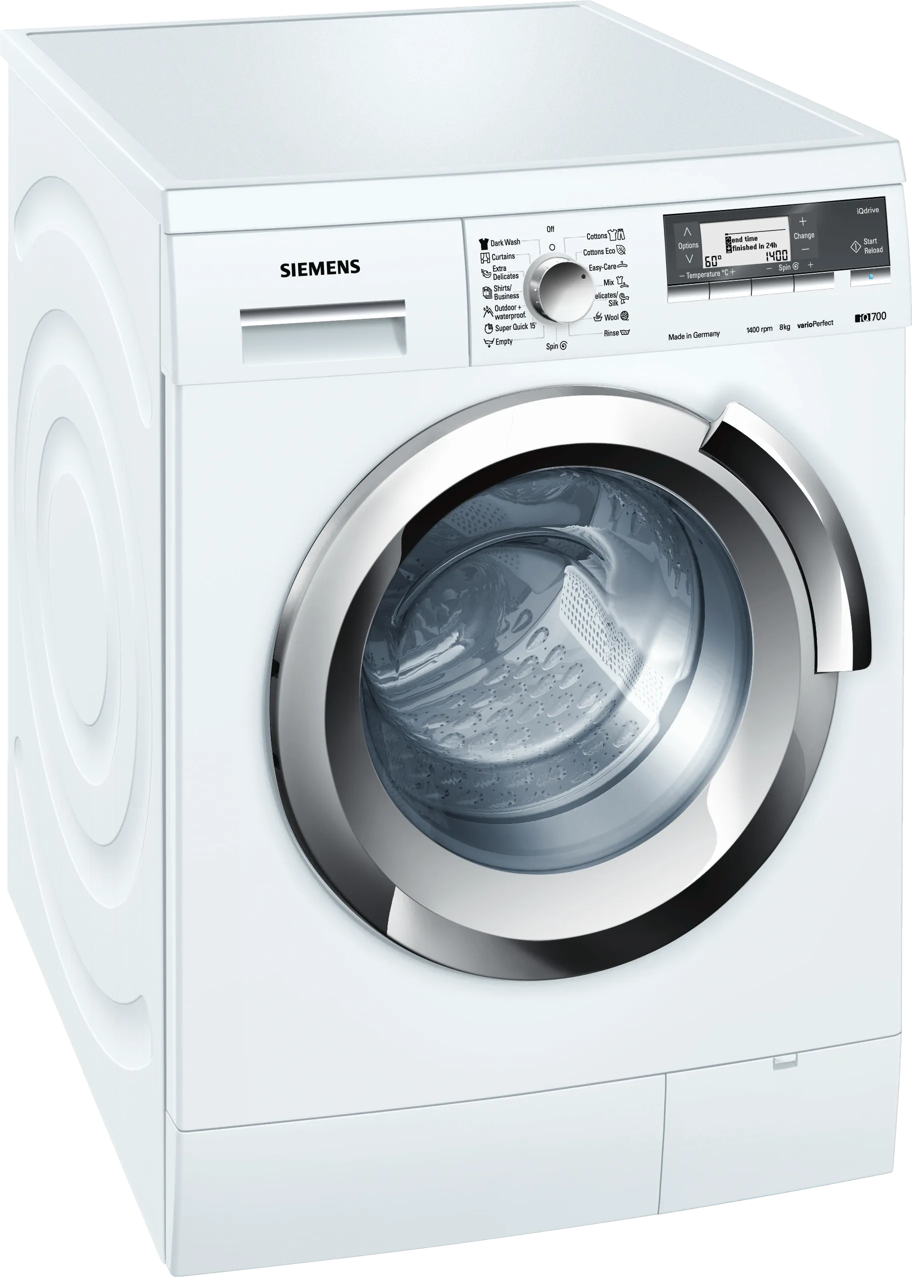 iQ700 washing machine, frontloader fullsize 8 kg 1400 rpm