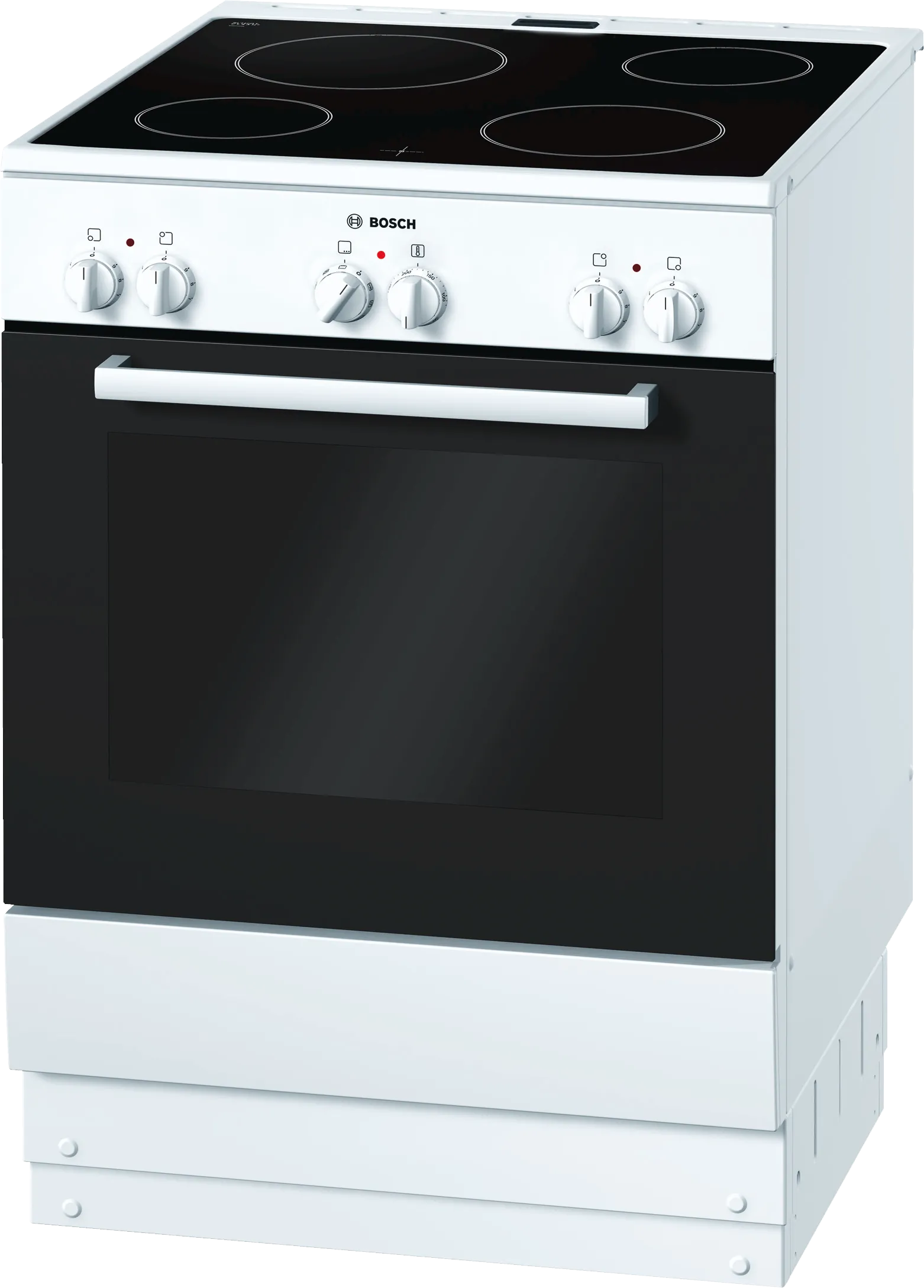  Freestanding electric cooker White