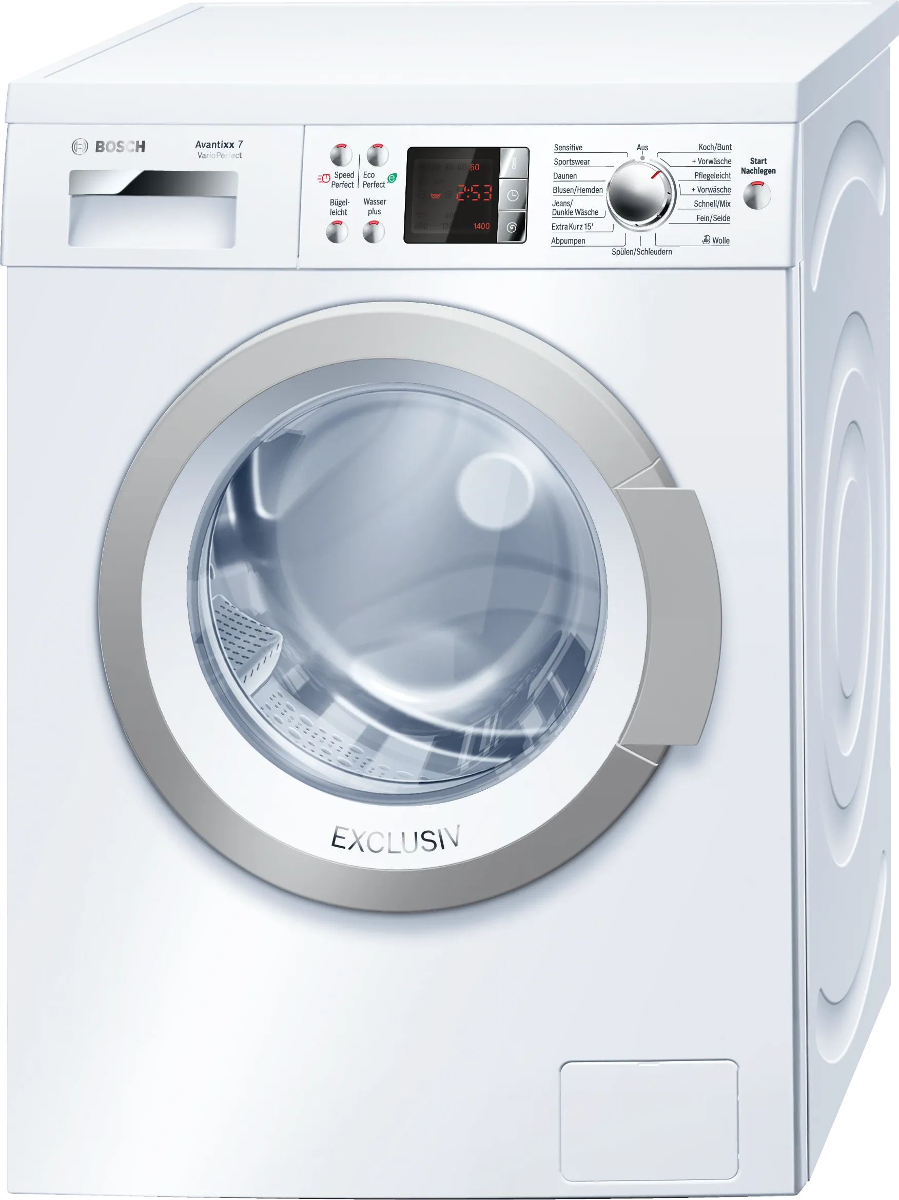  washing machine, frontloader fullsize 7 kg 1400 rpm
